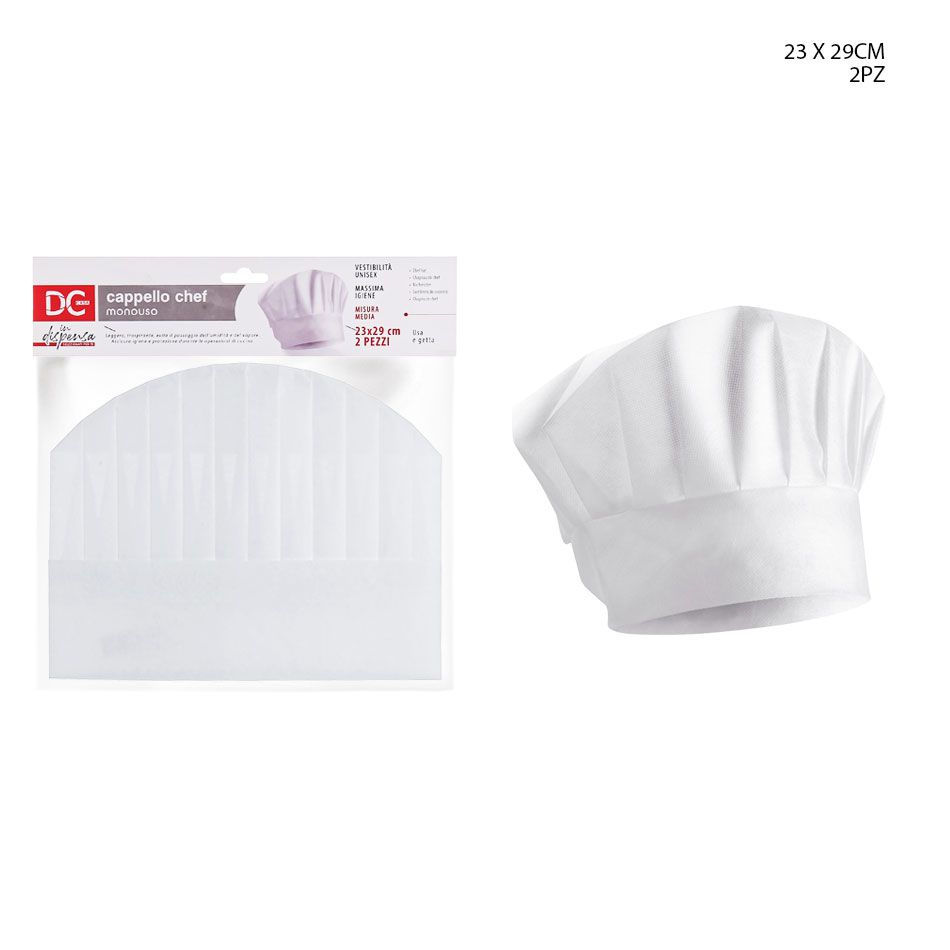 DC CASA CAPPELLO DA CUOCO 23X29CMDc