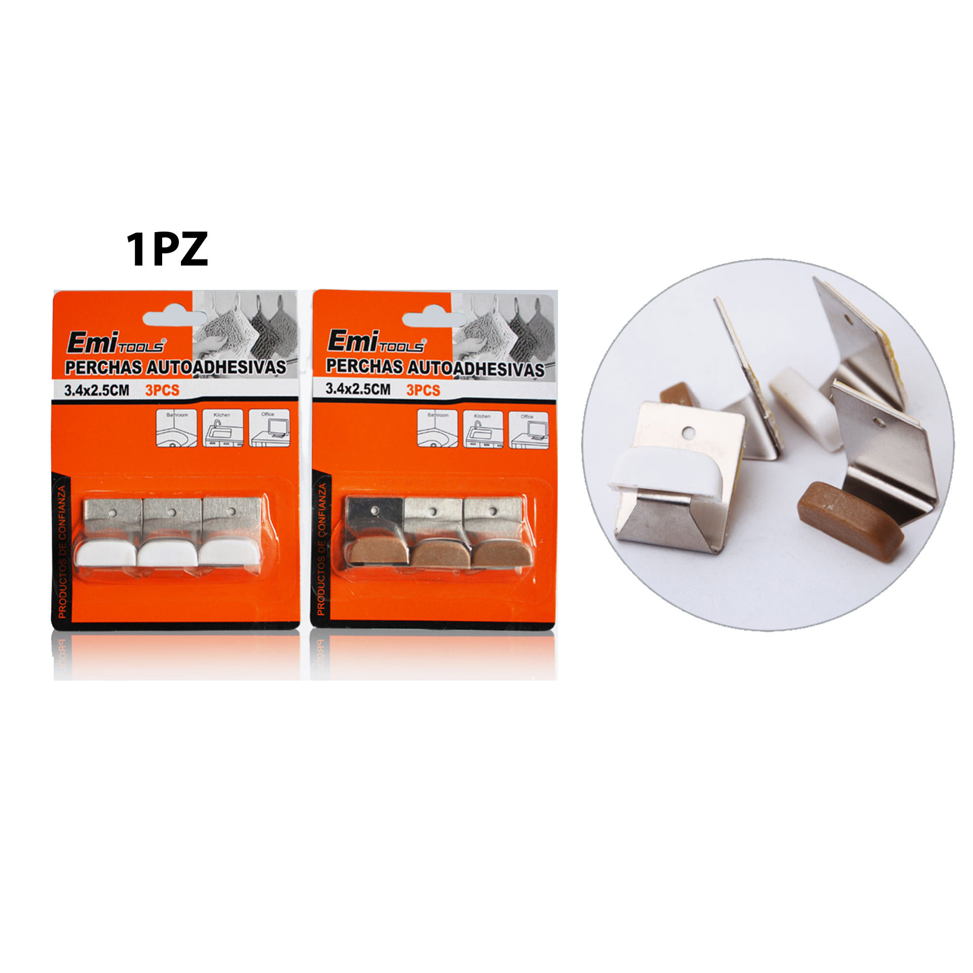 GANCI ADESIVI 3PZEmi Style