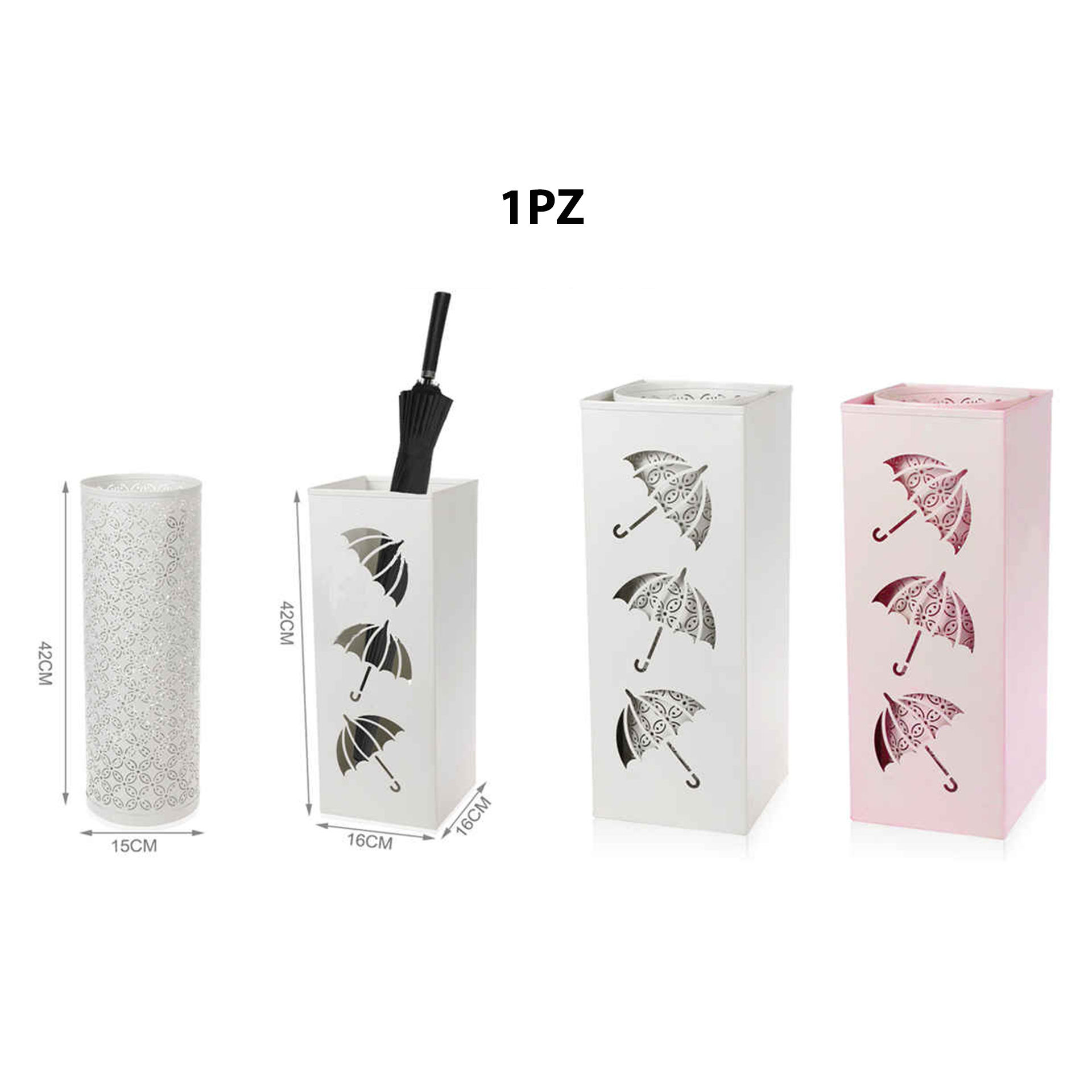 PORTA OMBRELLI IN METALLO 2PZEmi Style