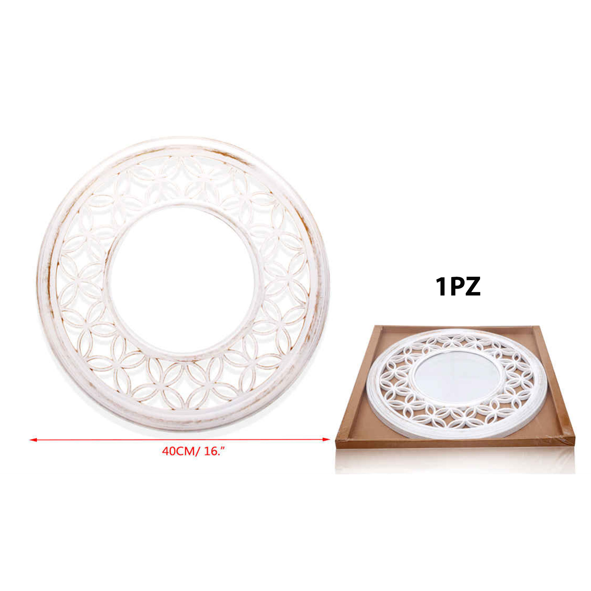 SPECCHIO DA PARETE 40CM(16#)Emi Style