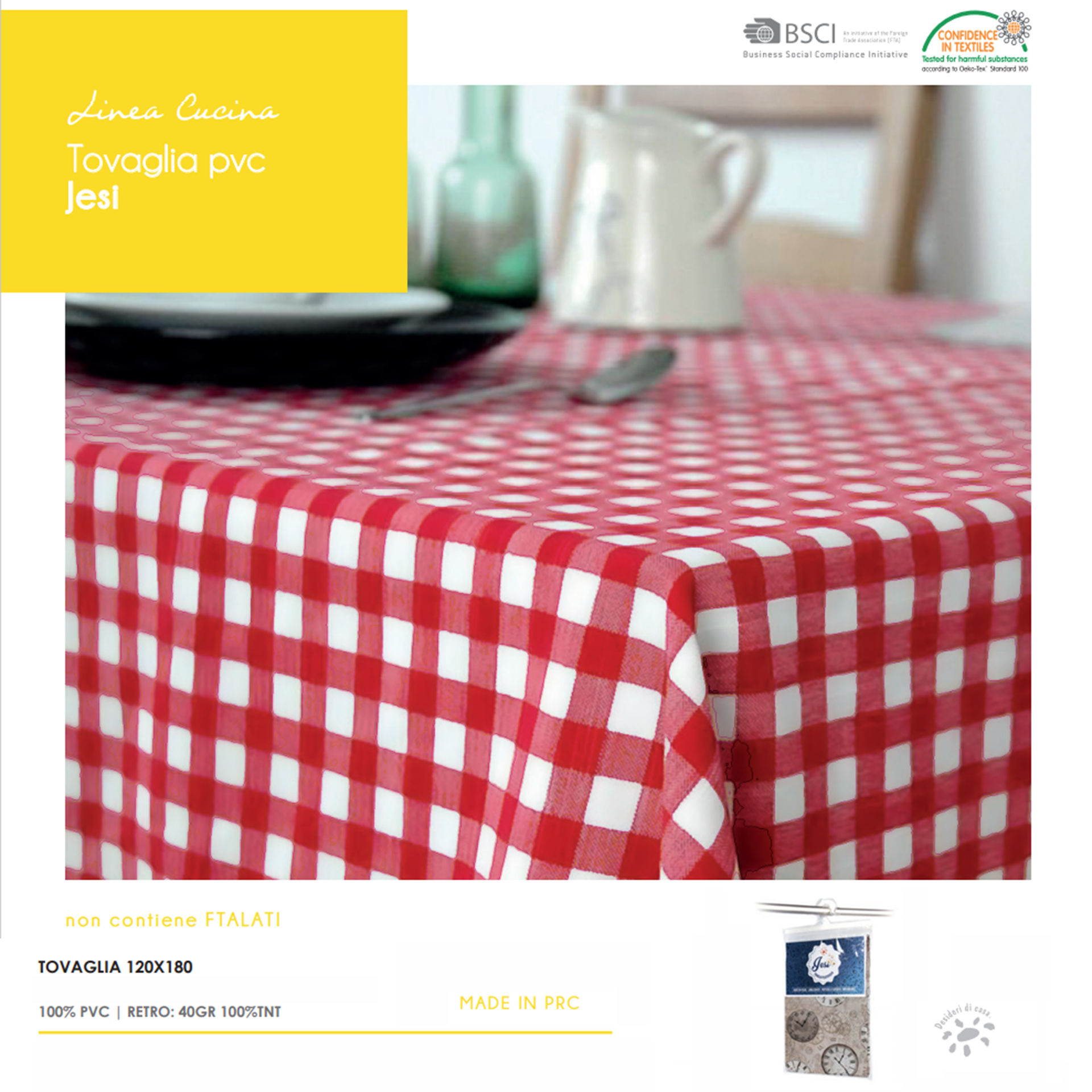 TOVAGLIA PVC JESI ROTONDA D.160Lovely Home