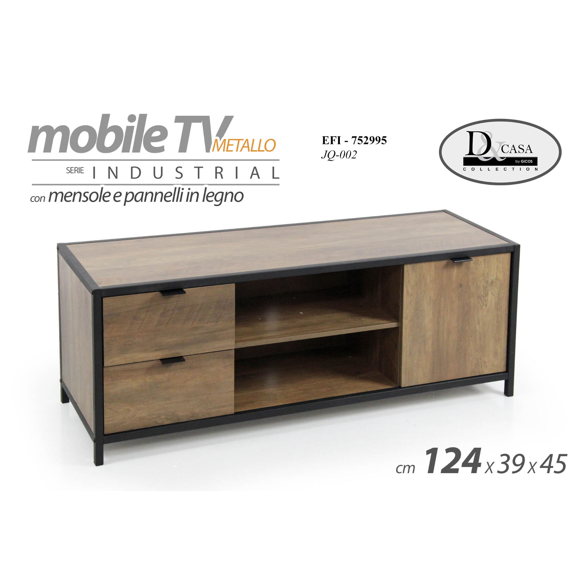 EFI/MOBILE TV MEL. 124*39*45CM JQ-002Gicos