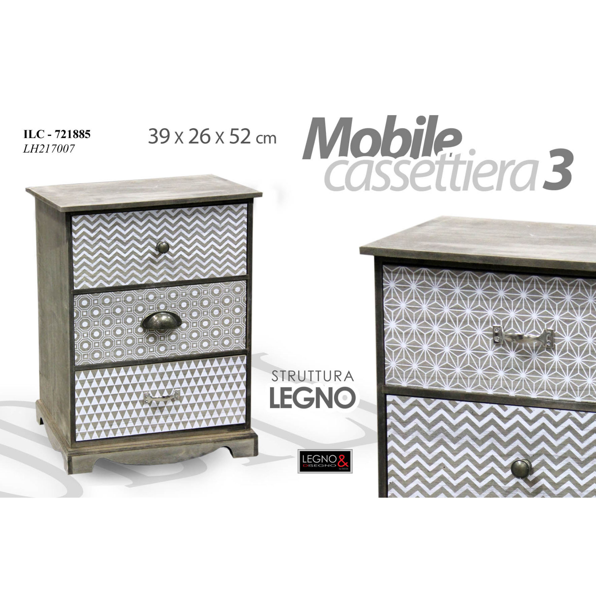 ILC/CASS 3 CAS 38,5*26*52CM LH217007Gicos