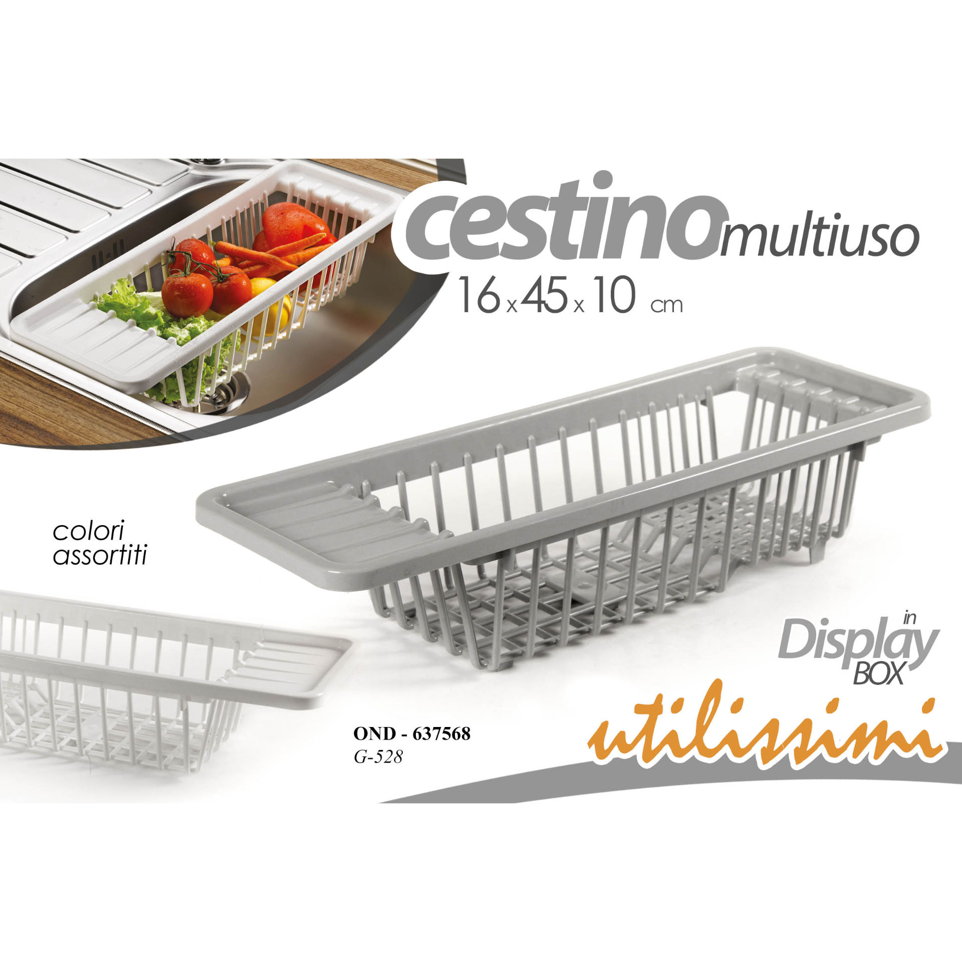 OND/CESTINO X LAVELLO ASS 16*45*10 G-528Gicos