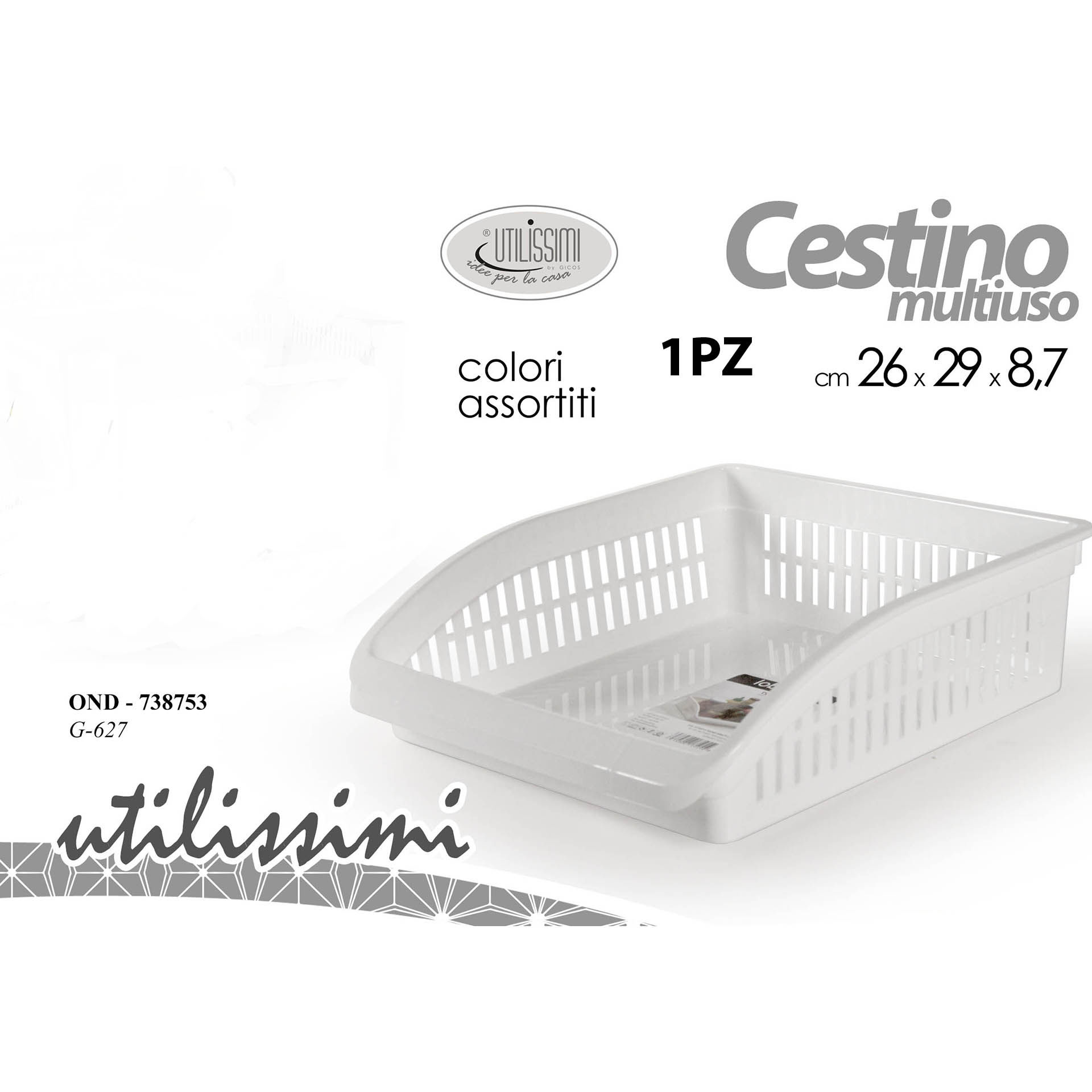 OND/CONTENITORE ASS 26*29*8,7 G-627Gicos