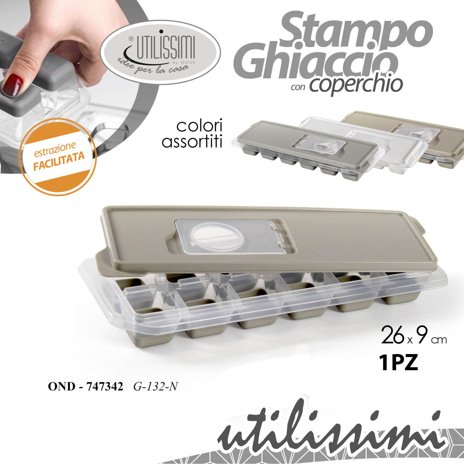 OND/P.GHIACCIO NO-STICK ASS 26*9 G-132-NGicos