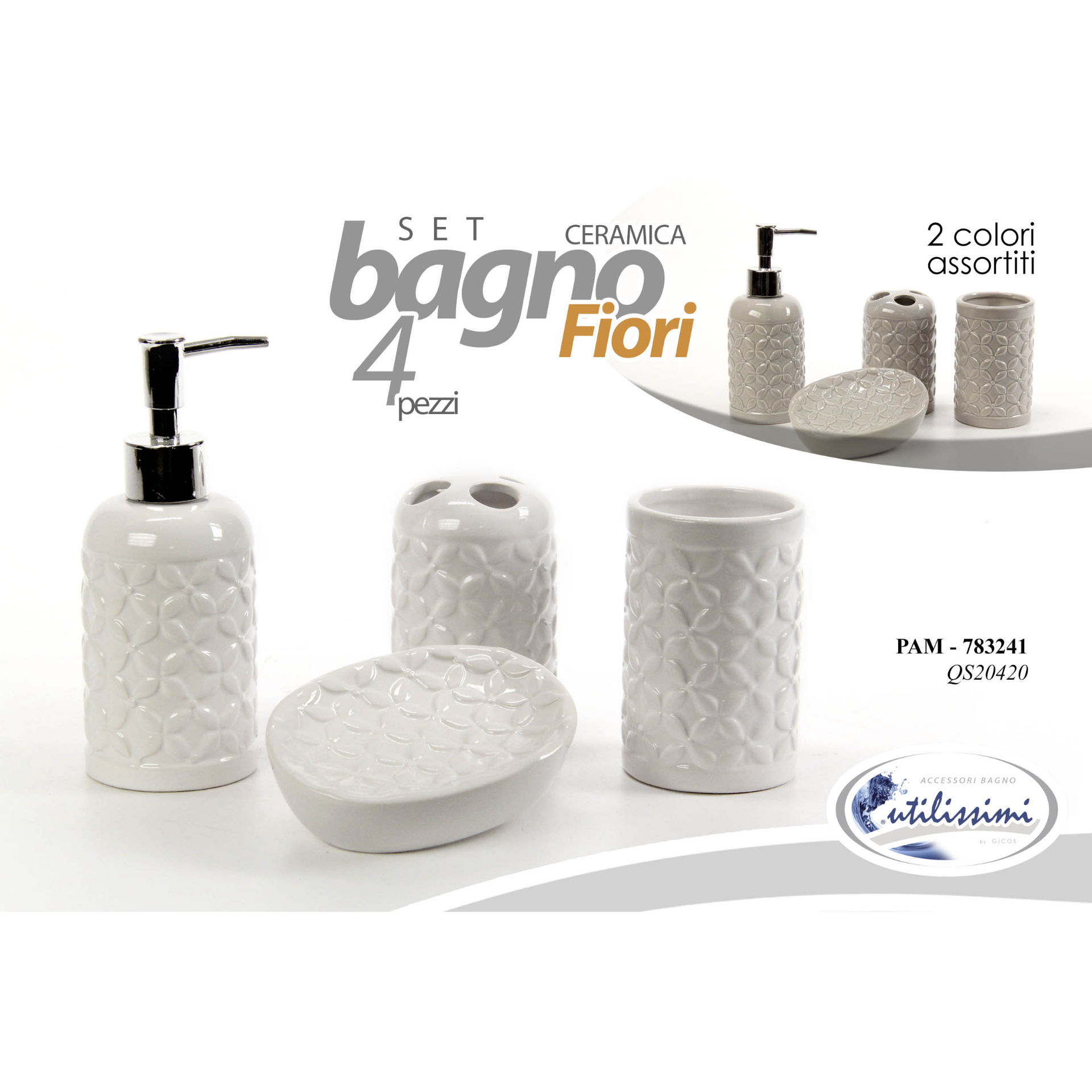 PAM/4PZ BAGNO FIORI AS QS20420Gicos