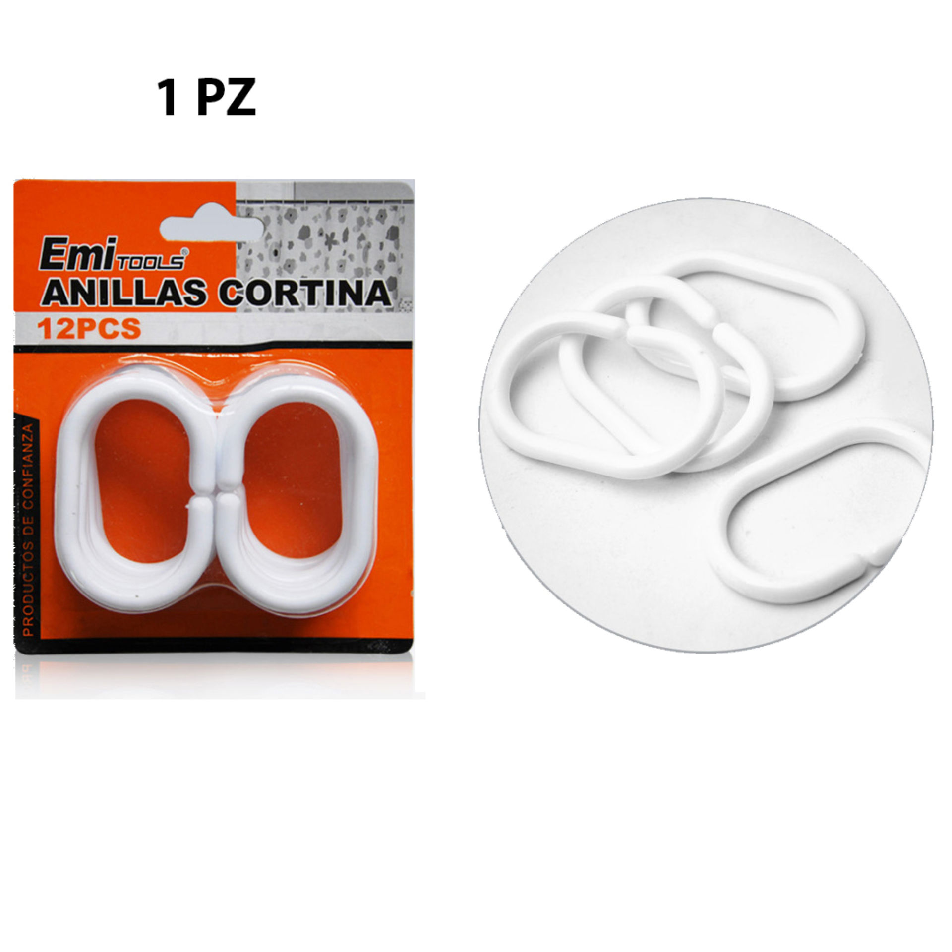 ANNELLI PER TENDA DA DOCCIA 12PZEmi Style