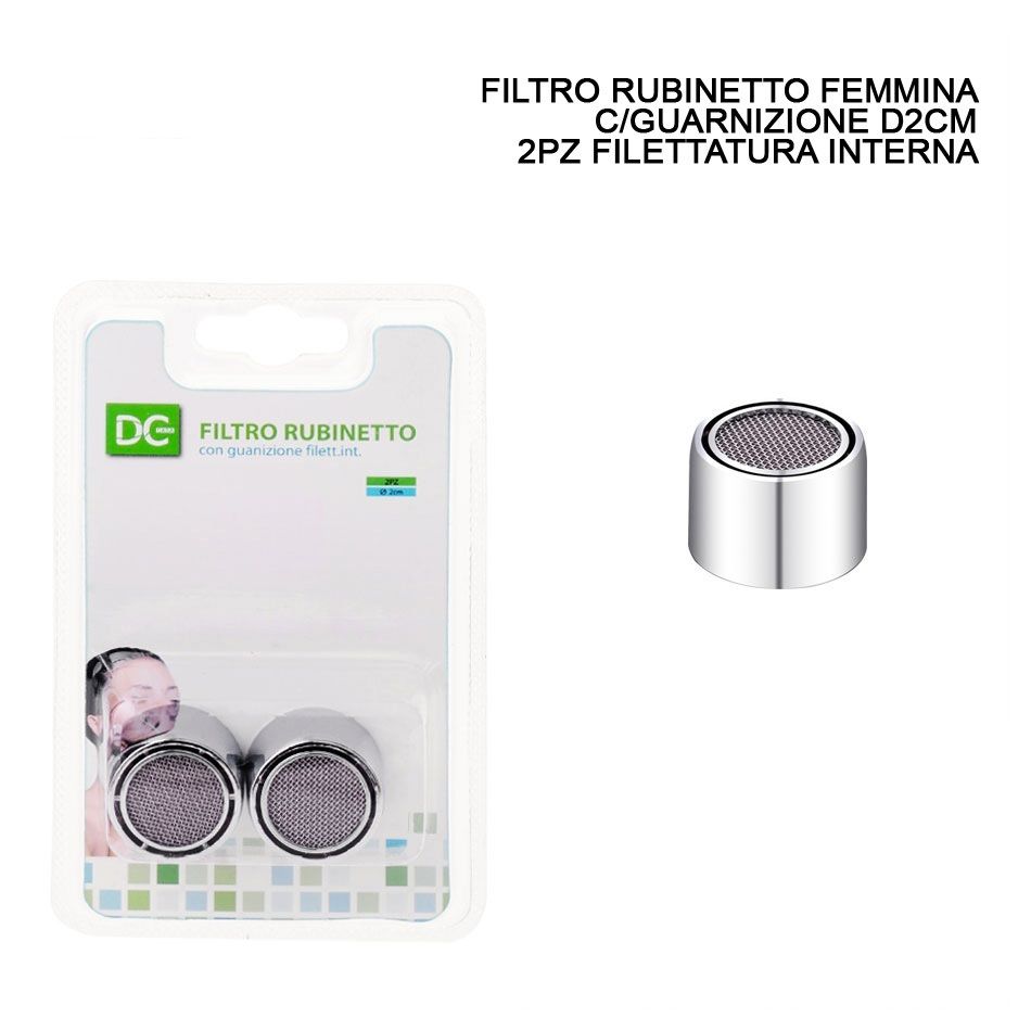 DC CASA FILTRO RUBINETTO FEMMINA C/GUARN. D2CM 2PZDc
