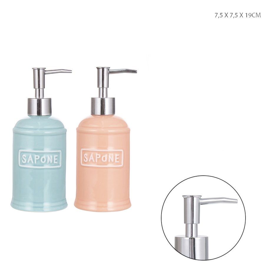 DC CASA P/SAP.LIQUIDO CERAMICA 7.5X7.5X19CMDc