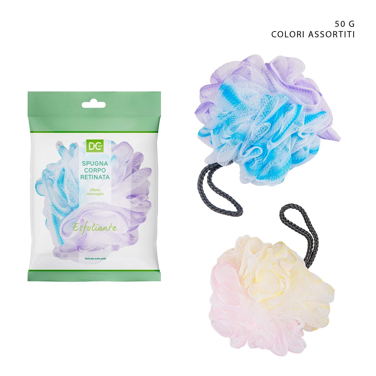 SPUGNA RETE ESFOLIANTE 50G ASS.Dc