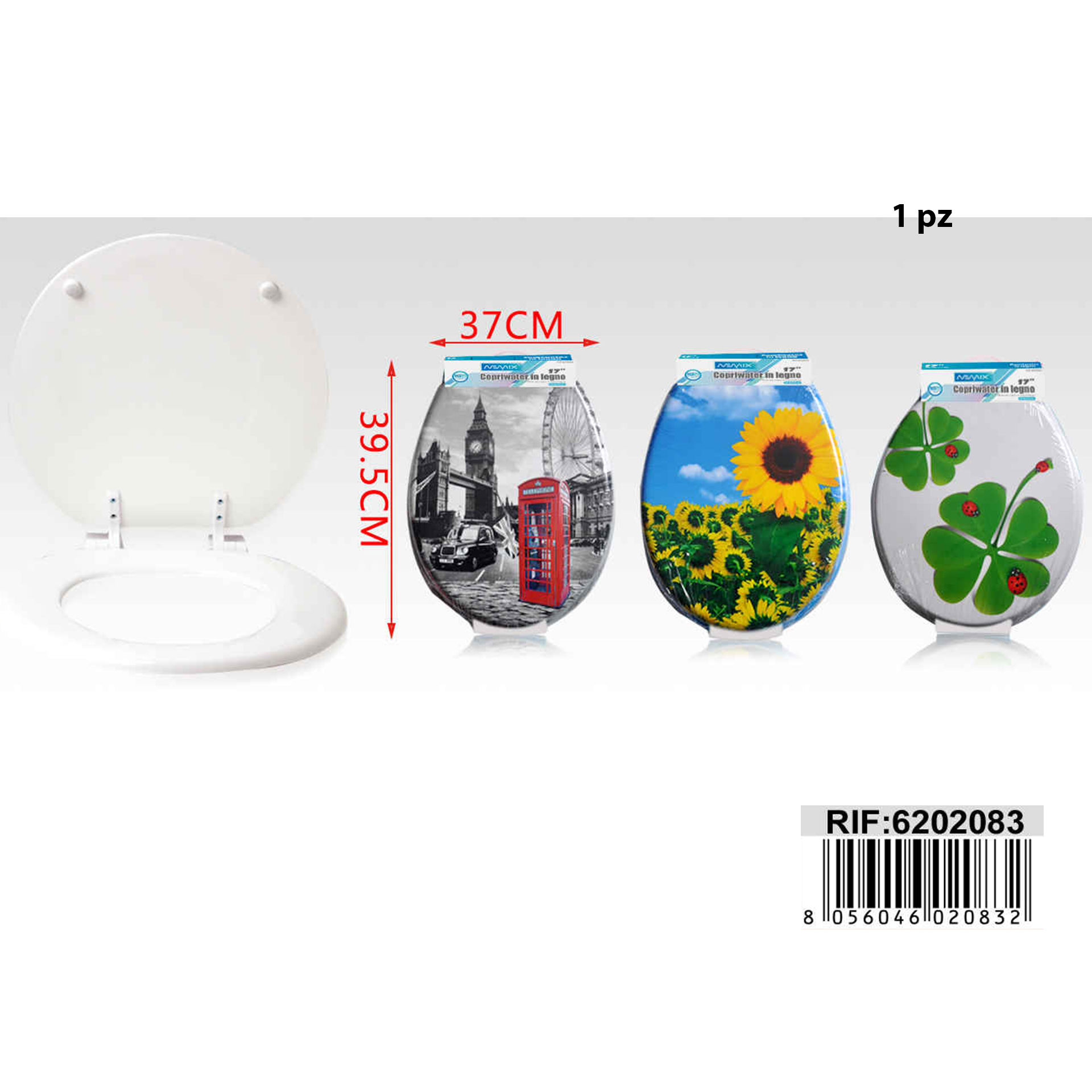 COPRIWATER IN LEGNO 39.5*37CMEmi Style