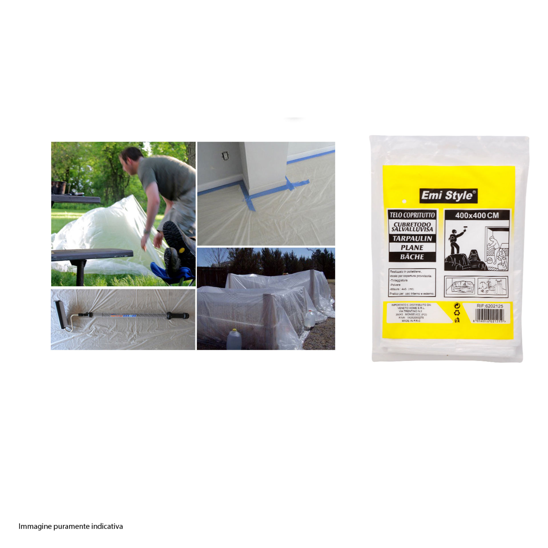 TELO COPRITUTTO 400*400CM 80GEmi Style