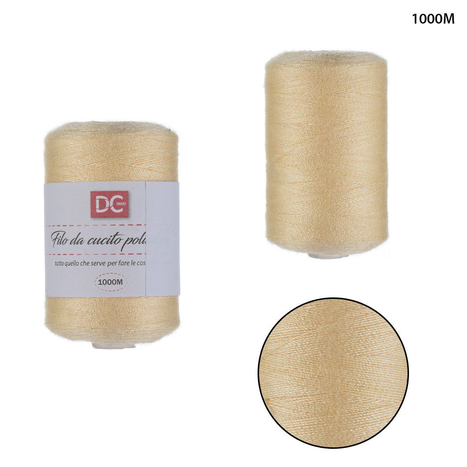 DC CASA FILO CUCITO POLIESTERE 1000M N. AVORIODc