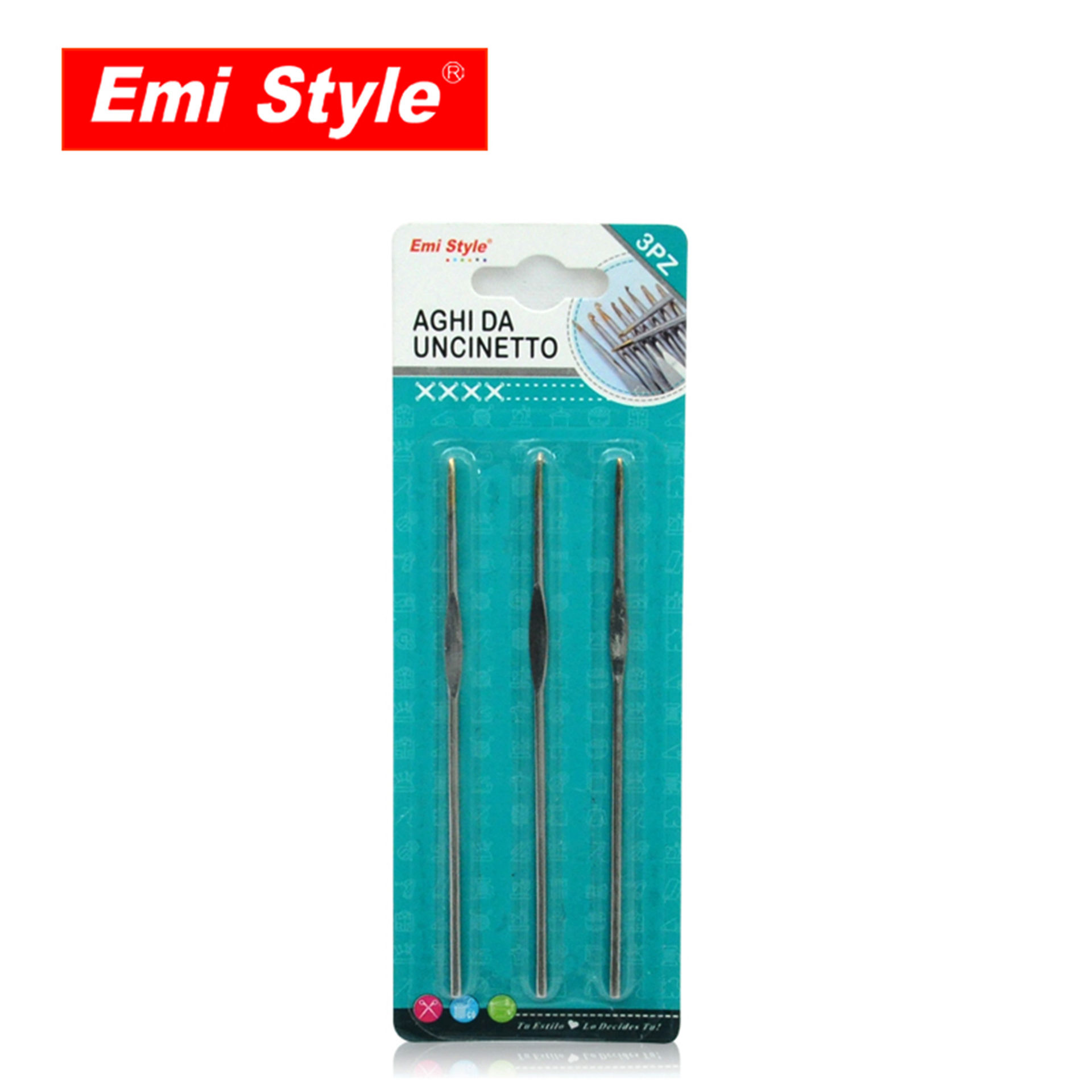 AGHI DA UNCINETTO 3PZ(9200123)Emi Style