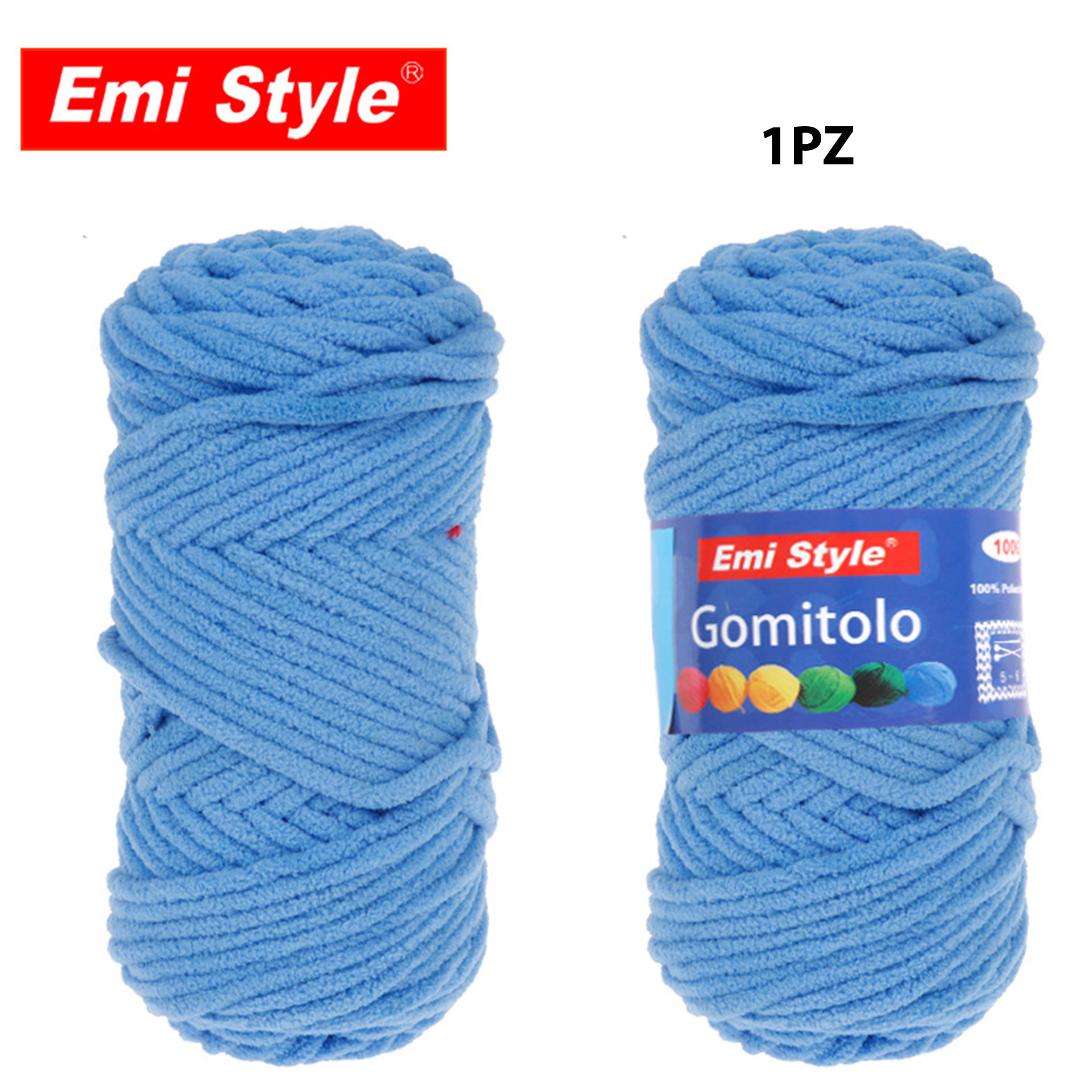 GOMITOLO AZZURO CIELO 100GEmi Style