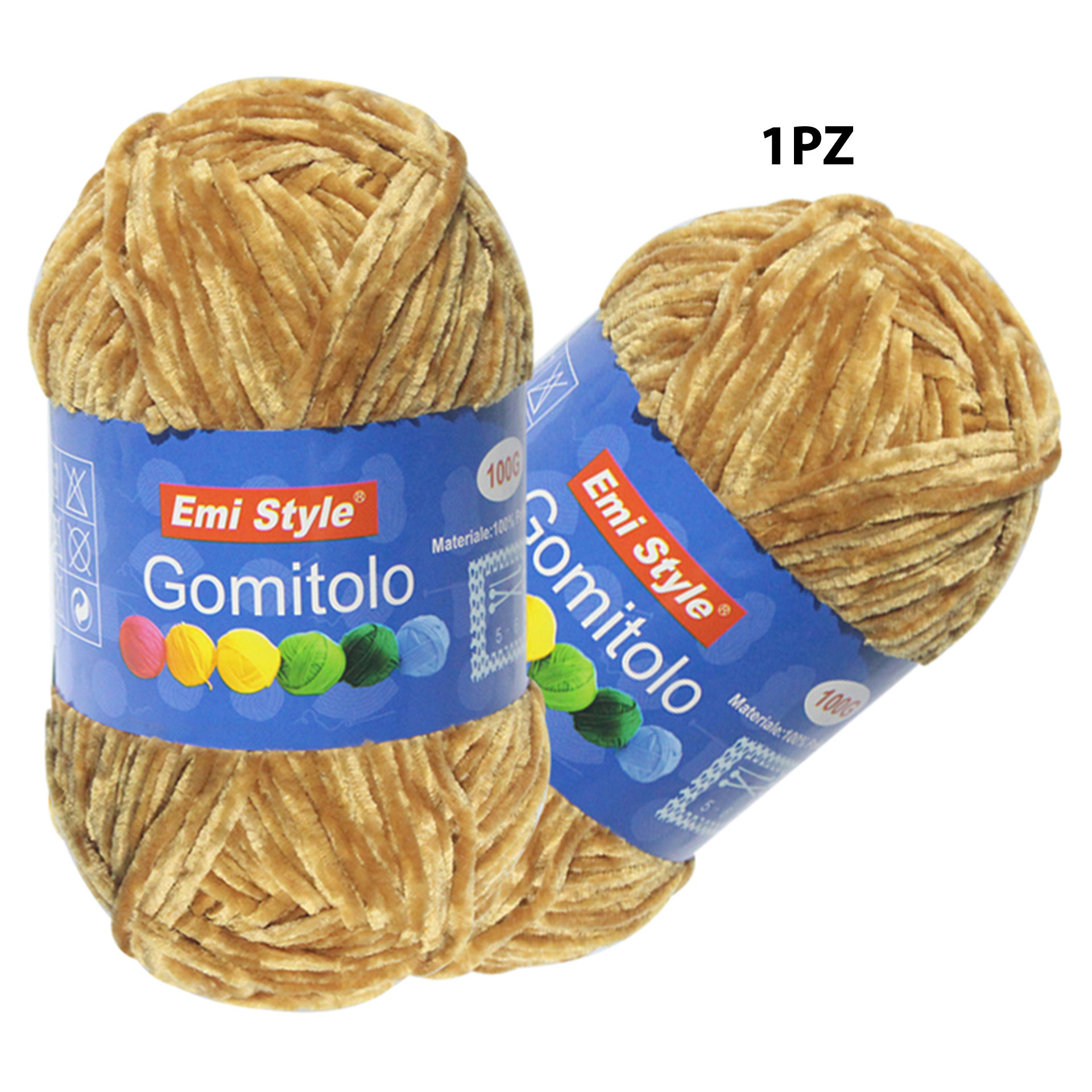 GOMITOLO MARRONE CHIARO 100GEmi Style