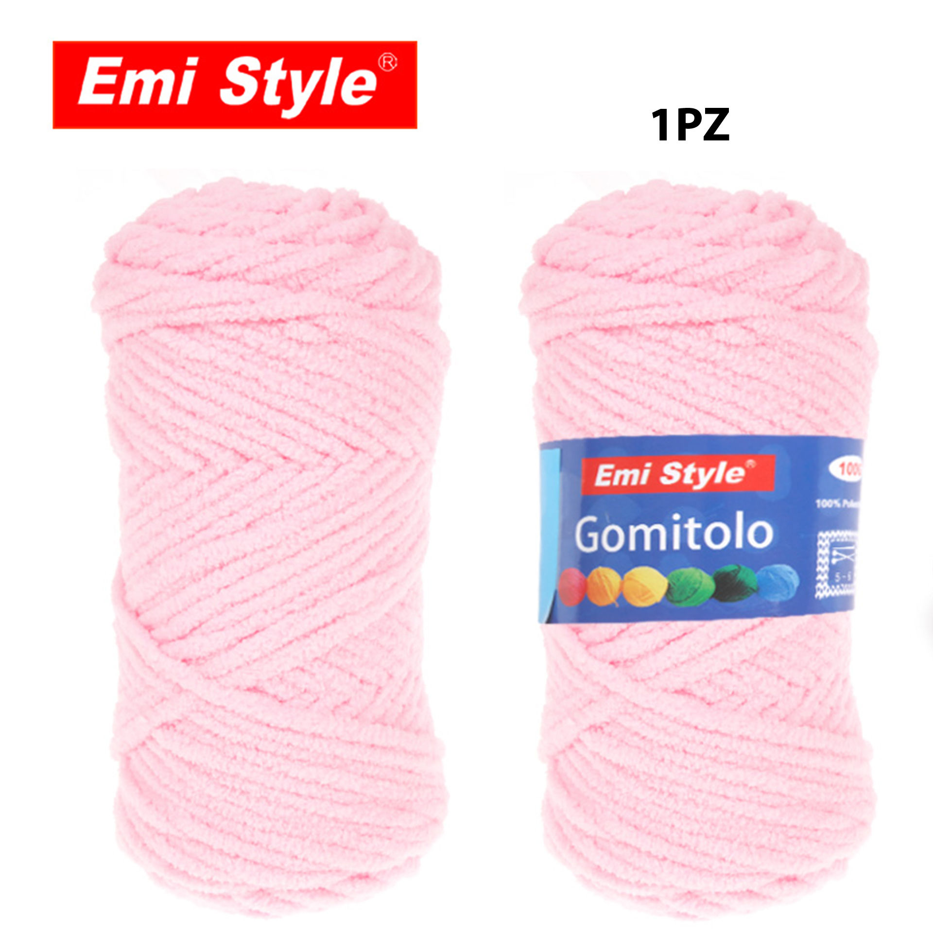 GOMITOLO ROSA CHIARO 100GEmi Style