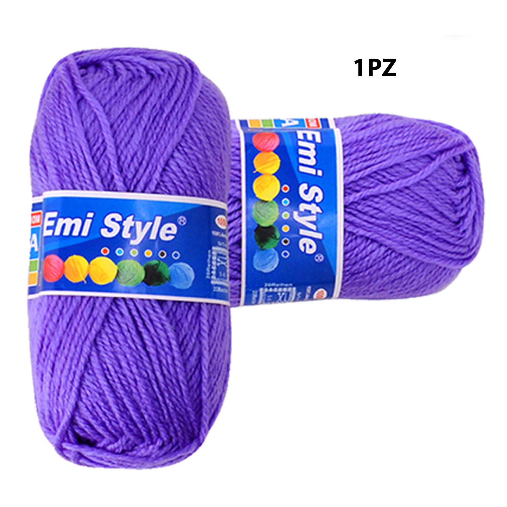 GOMITOLO(VIOLA) 100G 9203846Emi Style