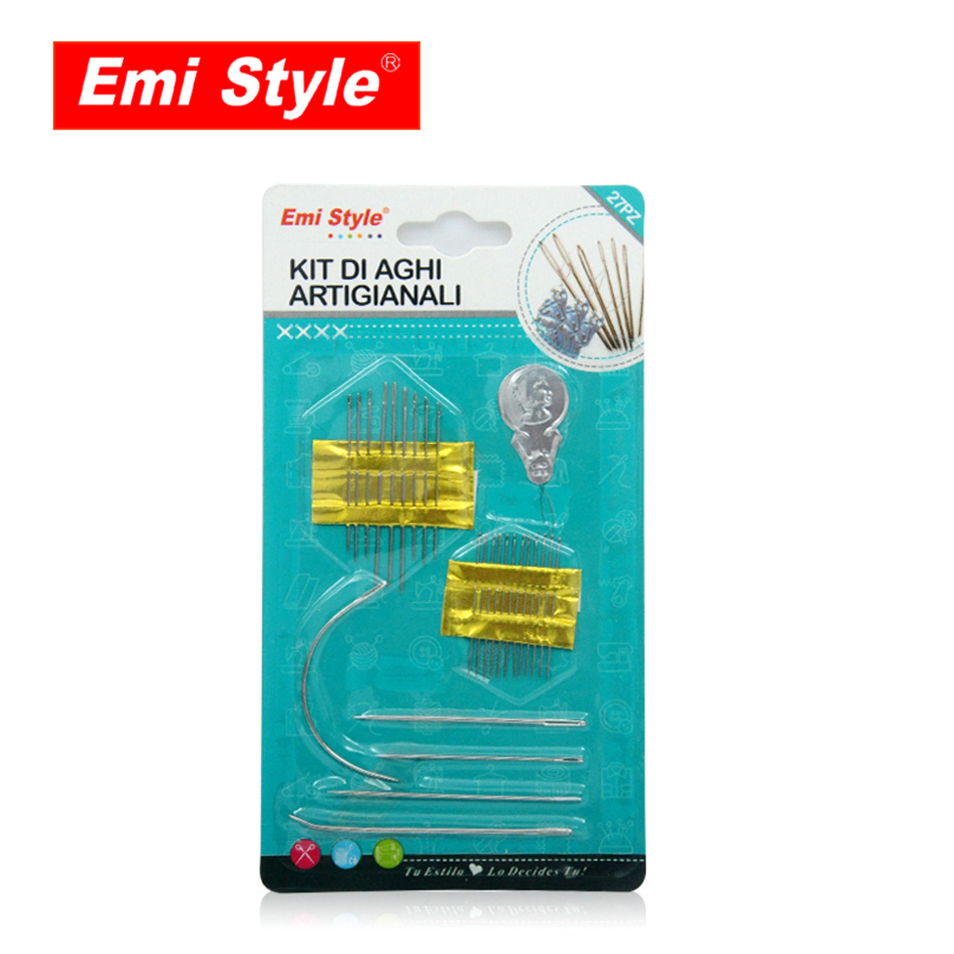 KIT DI AGHI ARTIGIANALI 27PZ(9200112)Emi Style