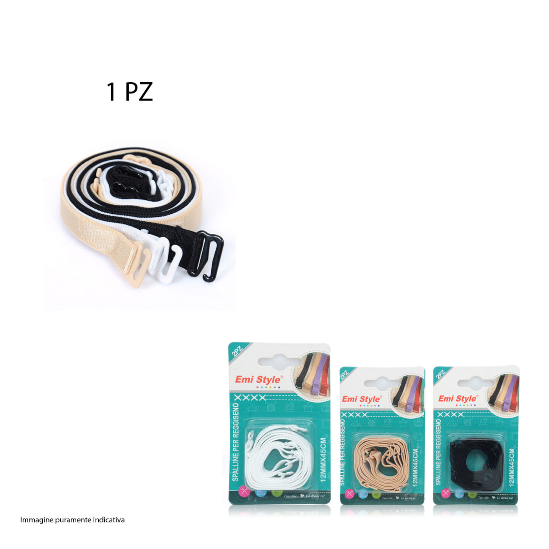 SPALLINE PER REGGISENO 2PZ 12MM*45CMEmi Style