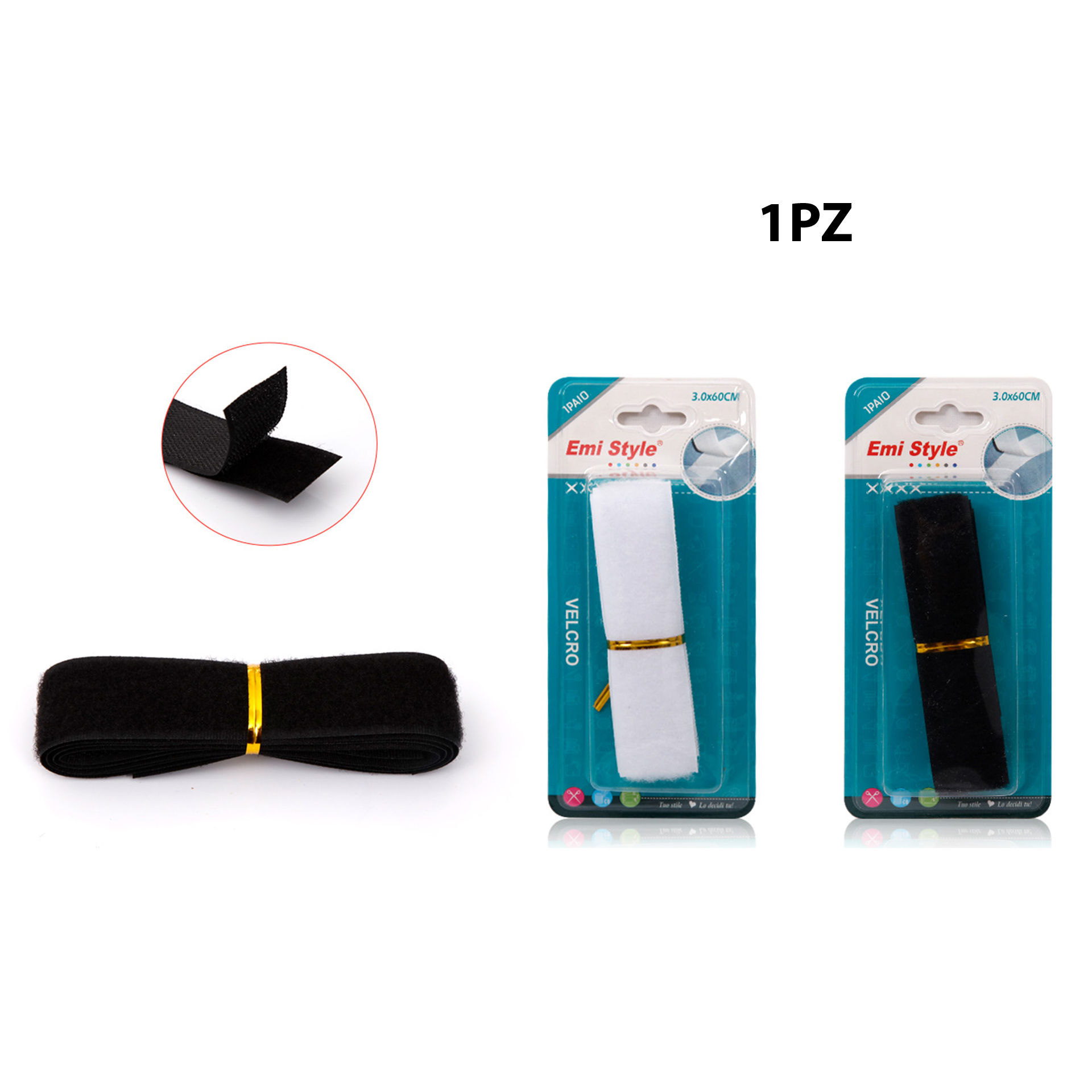 VELCRO 3.0CM*60CM(6218849-AB)Emi Style