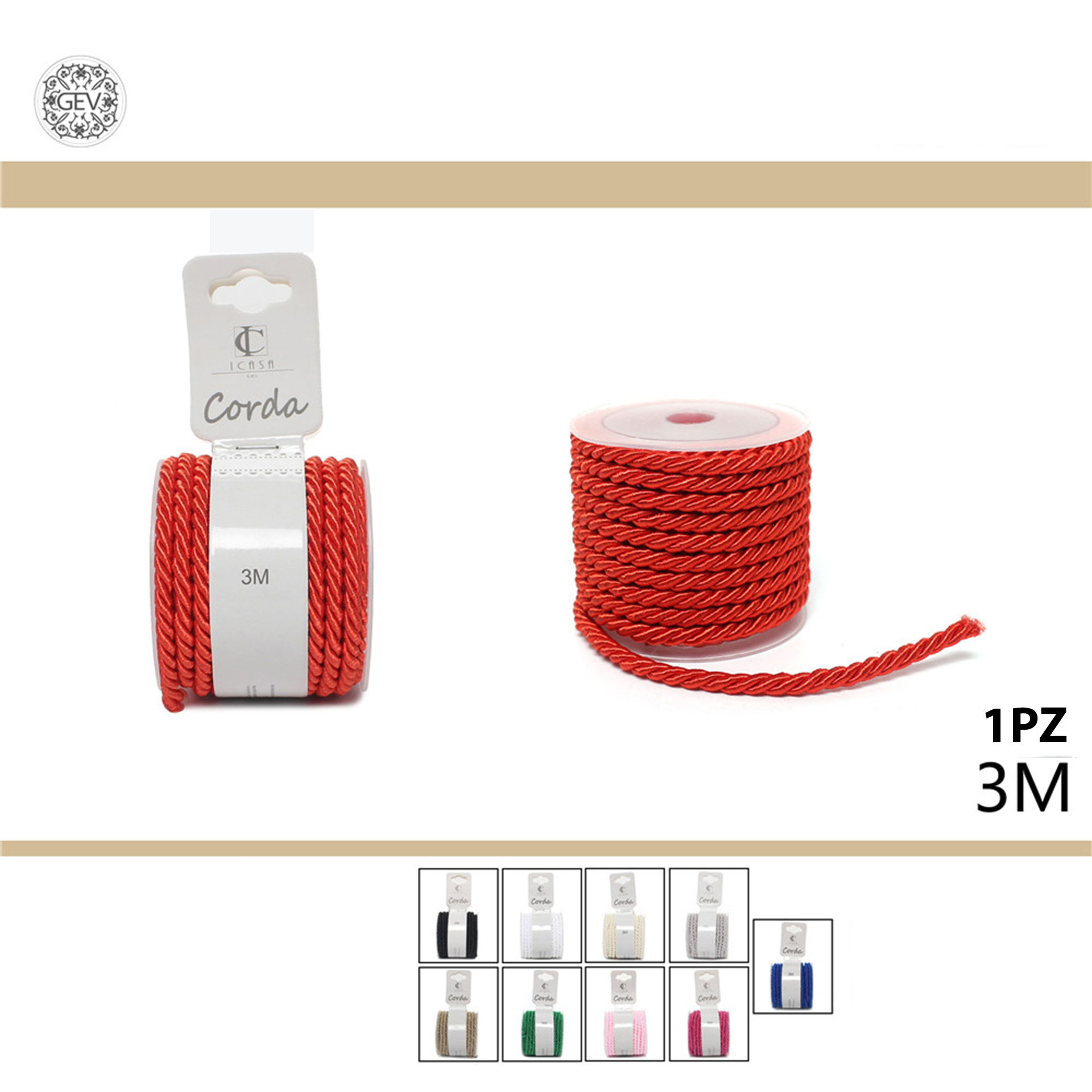 GOMITOLI IN CORDA 3MTGev