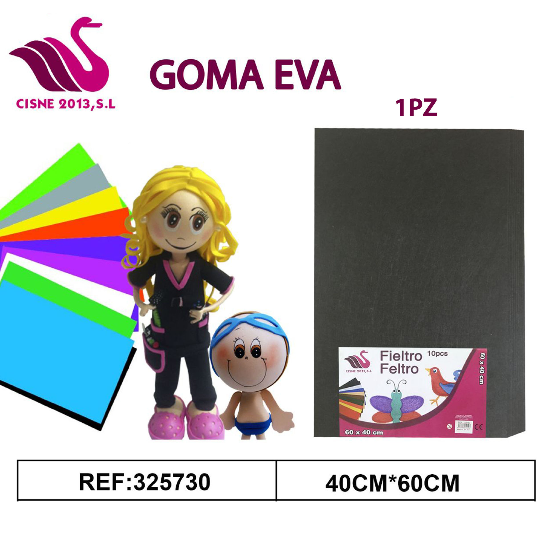 FELTRO NERO 40*60Party Go