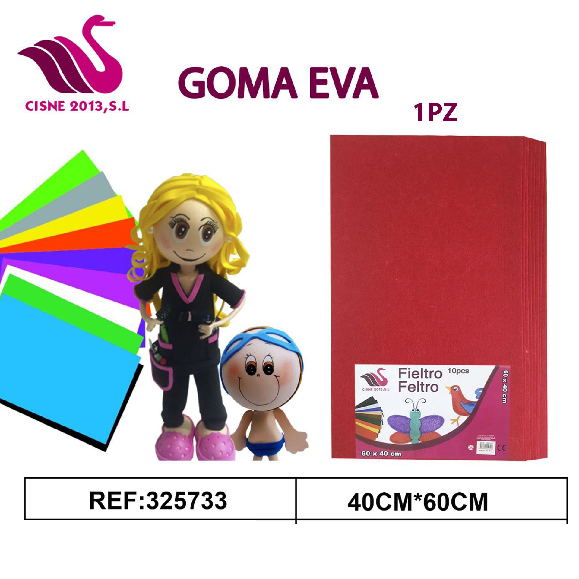 FELTRO PORPORA 40*60Party Go