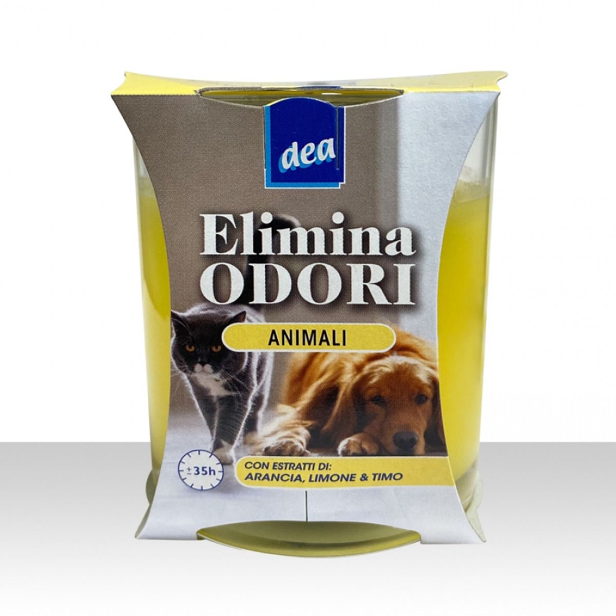 DEA CANDELE IN BICCHIERE ELIMINA ODORI ANIMALIDea