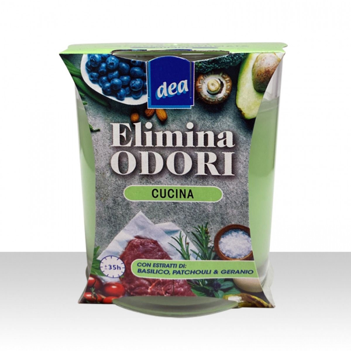 DEA CANDELE IN BICCHIERE ELIMINA ODORI CUCINADea