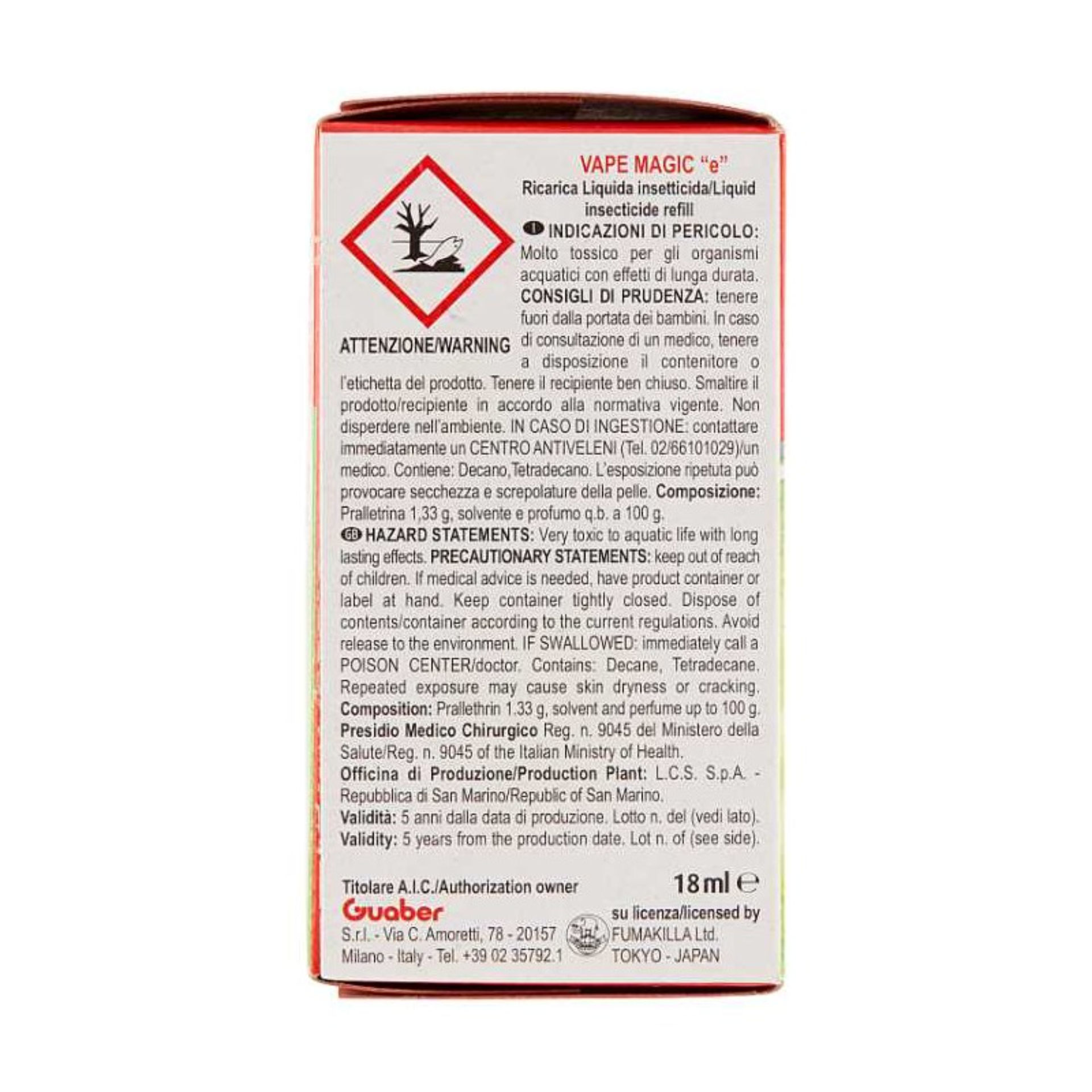 VAPE MAGIC RICARICA 30 NOTTI HERBALVape