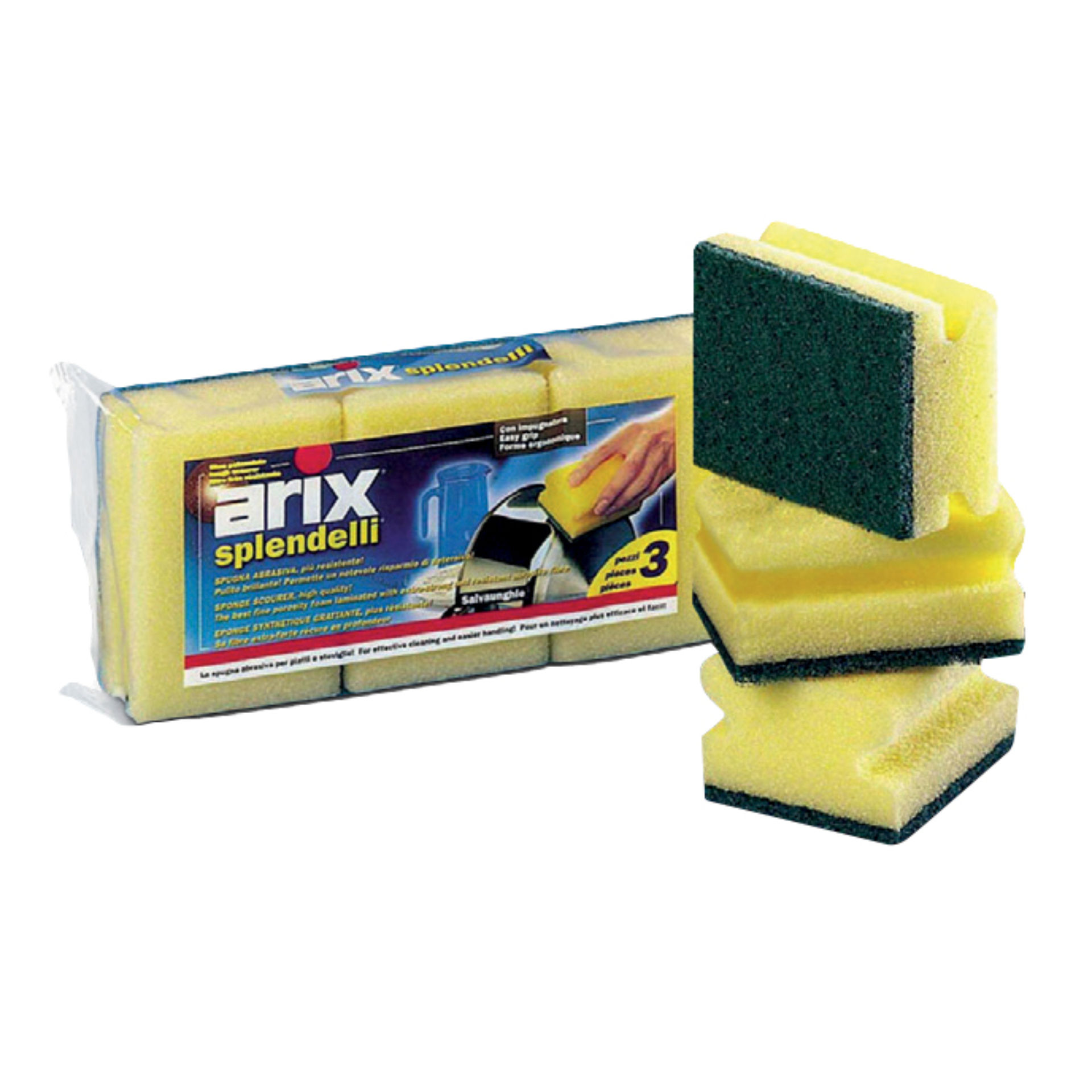 ARIX SPUGNA ABRAS 3PZ C/IMP ART.1_124Arix