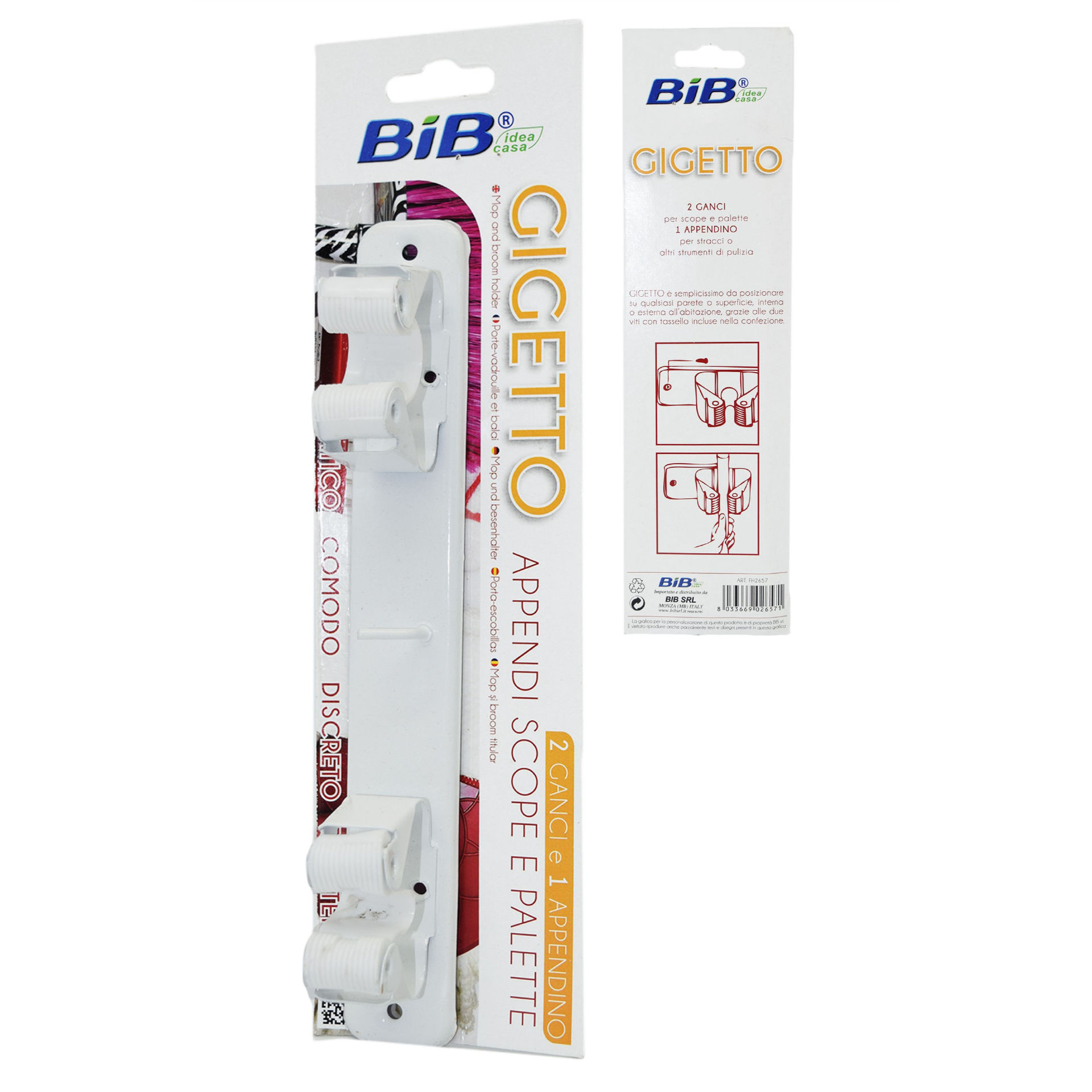 PORTA SCOPA 2 POSTI 1/72Bib