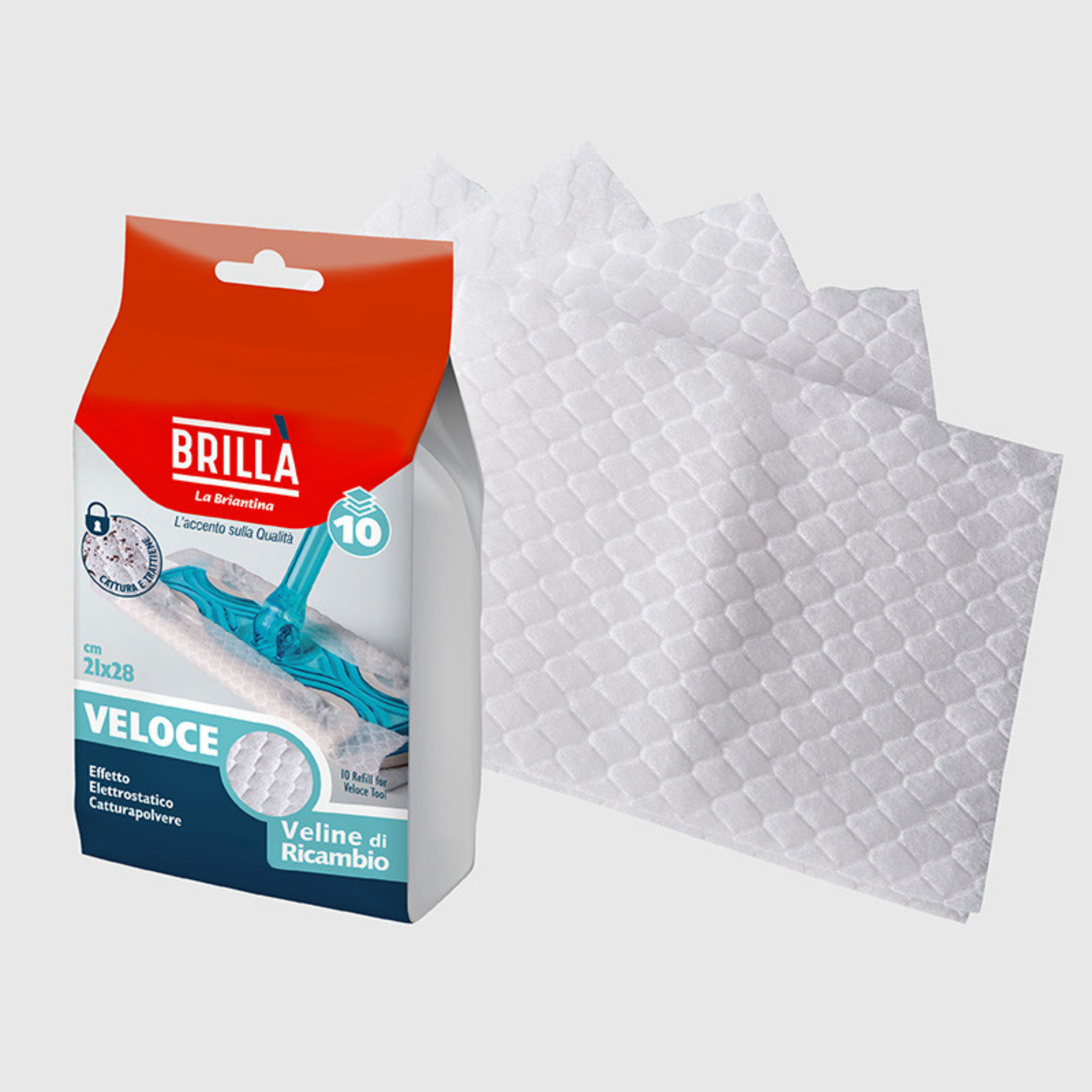 PANNI RICAMBIO ATTREZZO VELOCE 10 PZLa Briantina