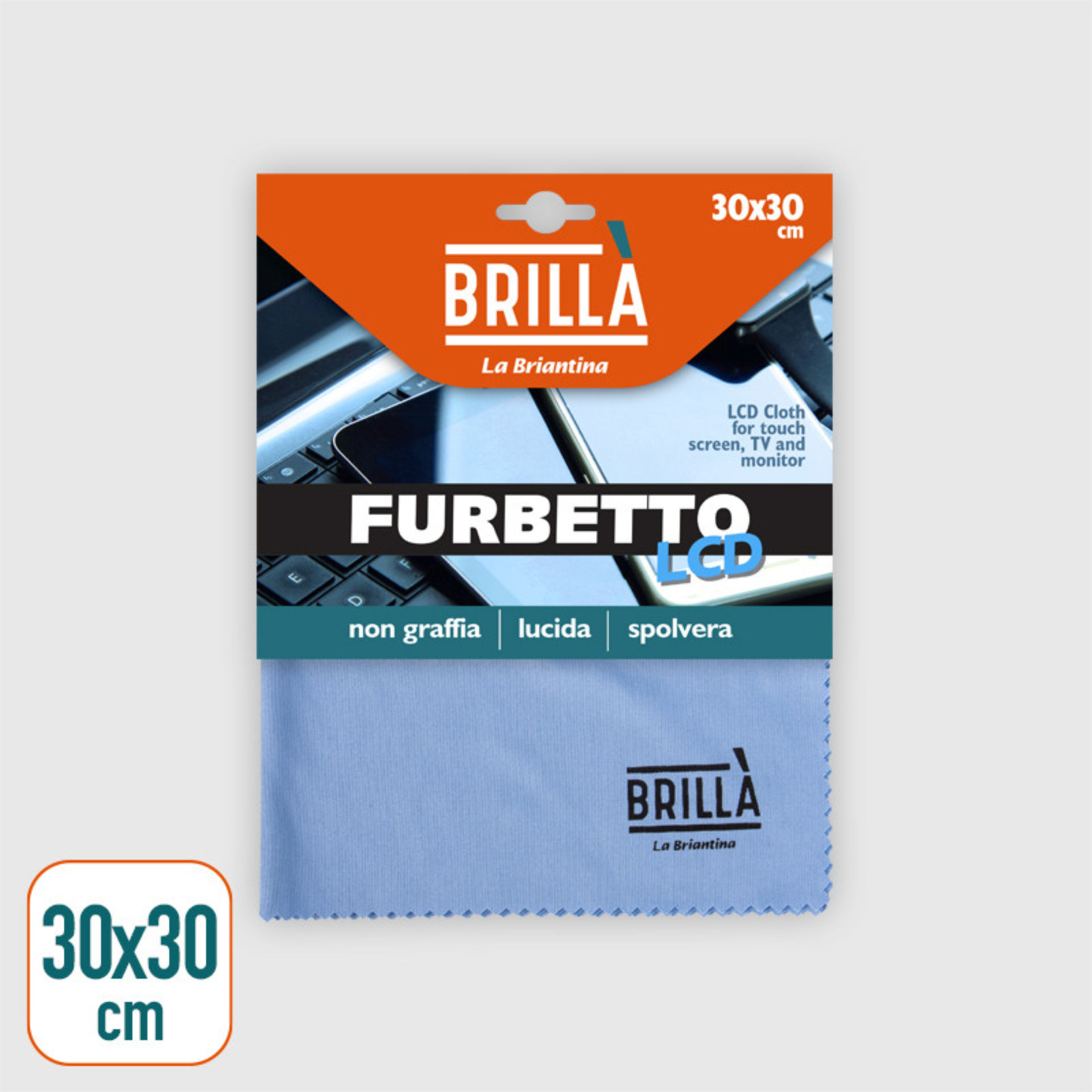 PANNO FURBETTO LCD 30X30 CMLa Briantina