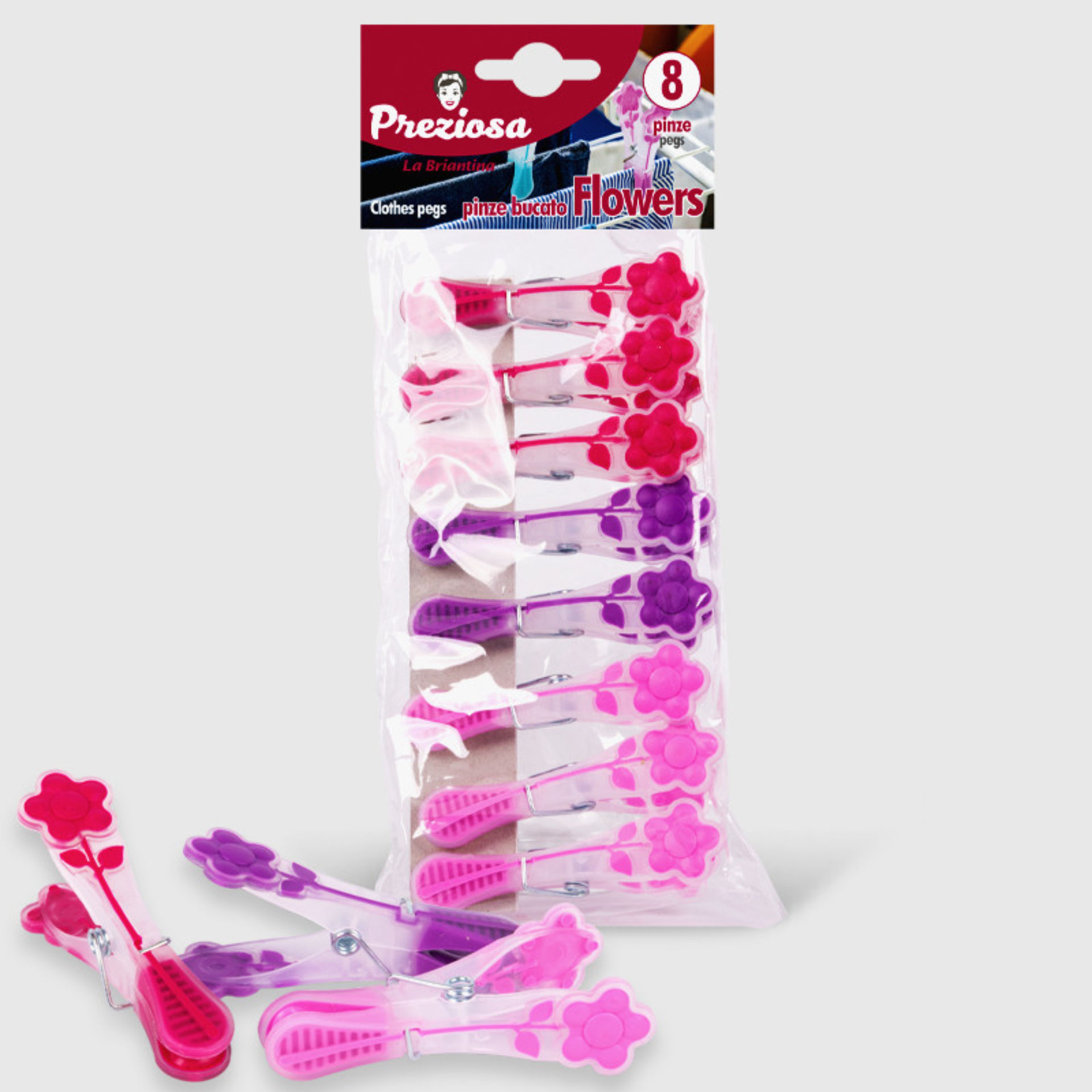 PINZE BUCATO FLOWER 8 PZLa Briantina