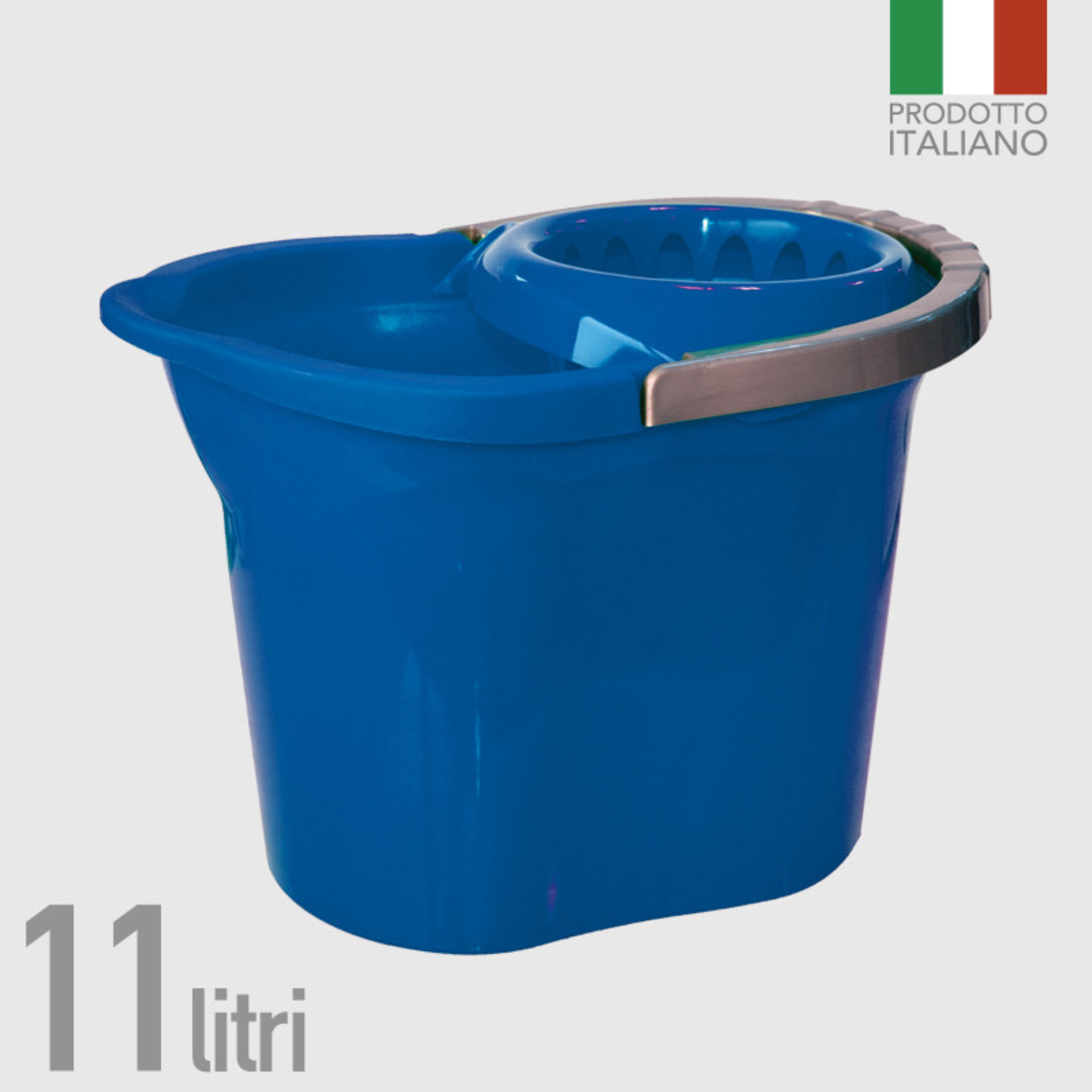 SECCHIO CON STRIZZATORE SMART BLU 11LTLa Briantina