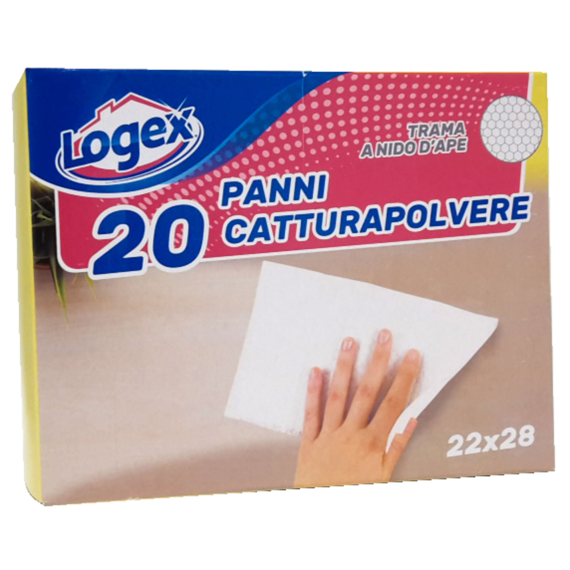 LOGEX 20 PANNI CATTURA POLVERE S.129Logex
