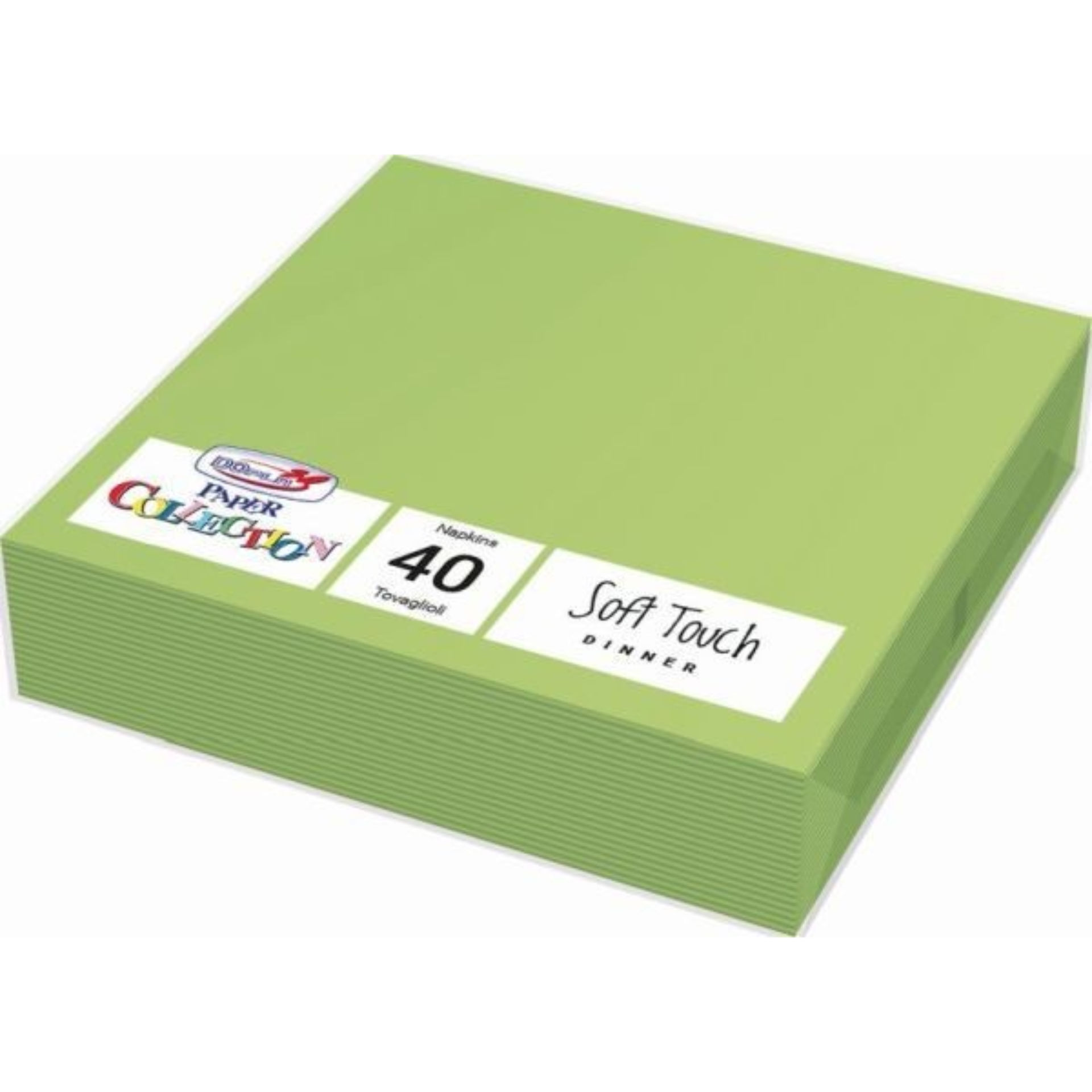 TOV.LI 38X38 2 VELI 40PZ VERDE MELA DODopla