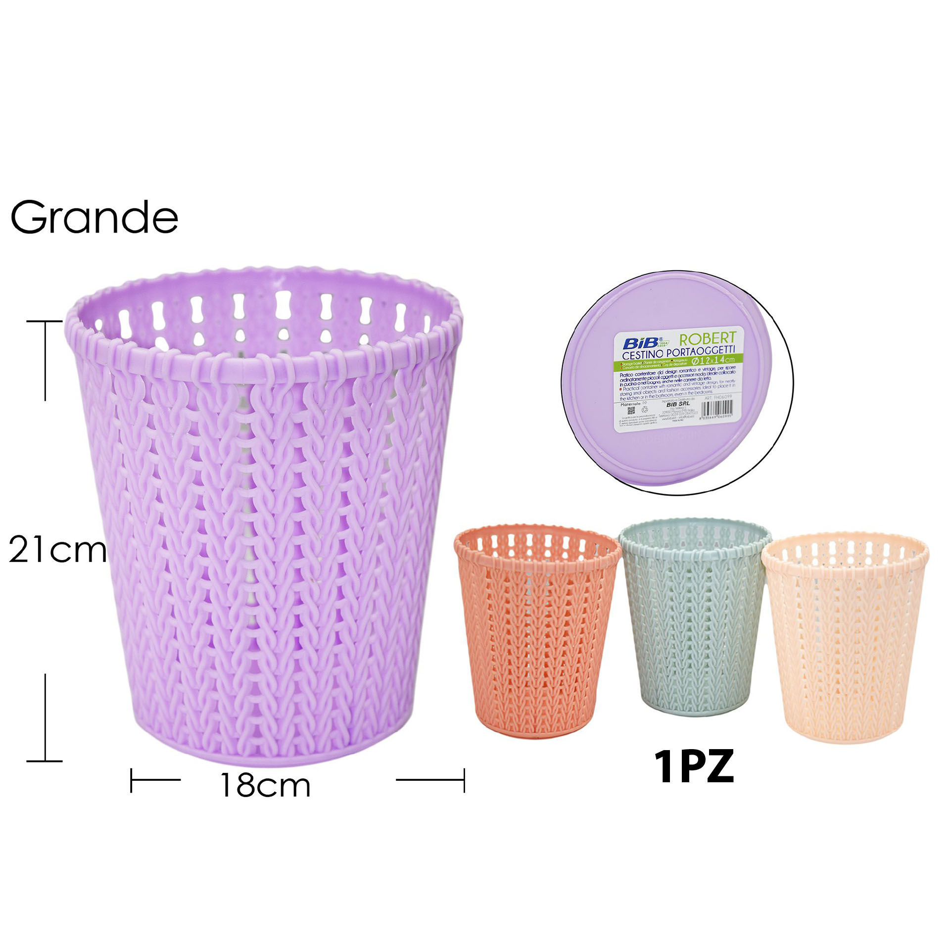 CESTINO MULTIUSO D.18XH.21 ROBERT 1/Bib