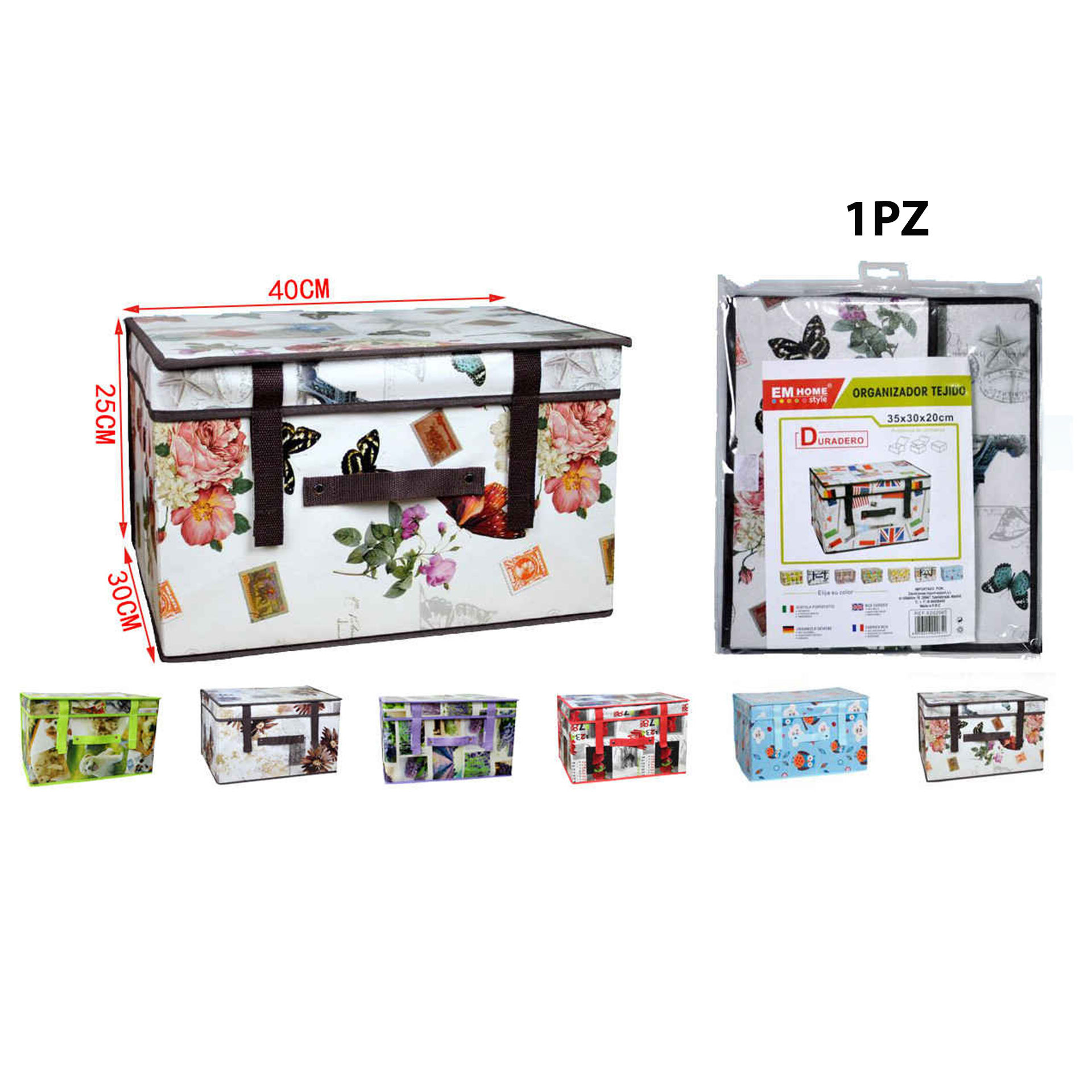 SCATOLA PORTATUTTO CM.40*30*25Emi Style