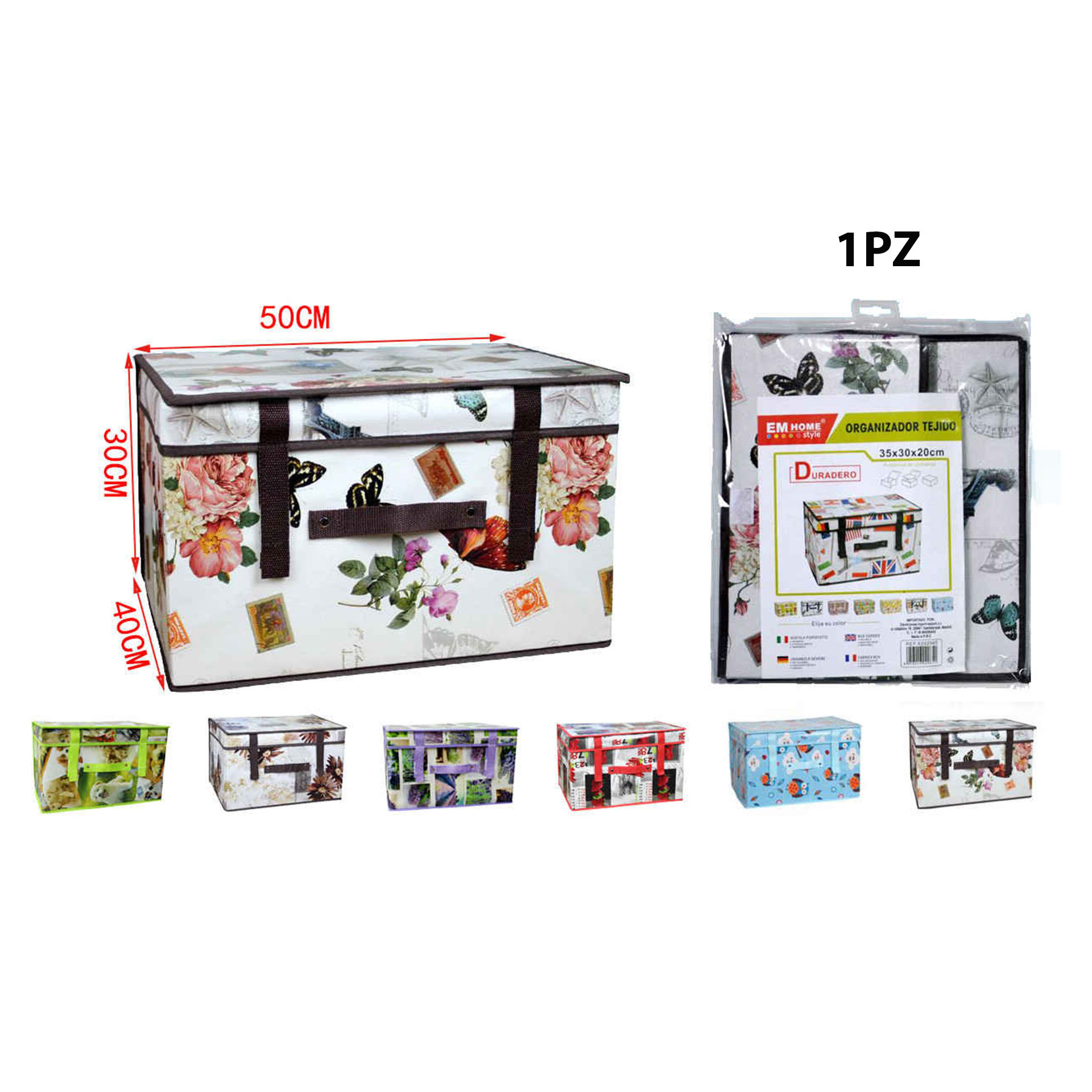 SCATOLA PORTATUTTO CM.50*40*30Emi Style