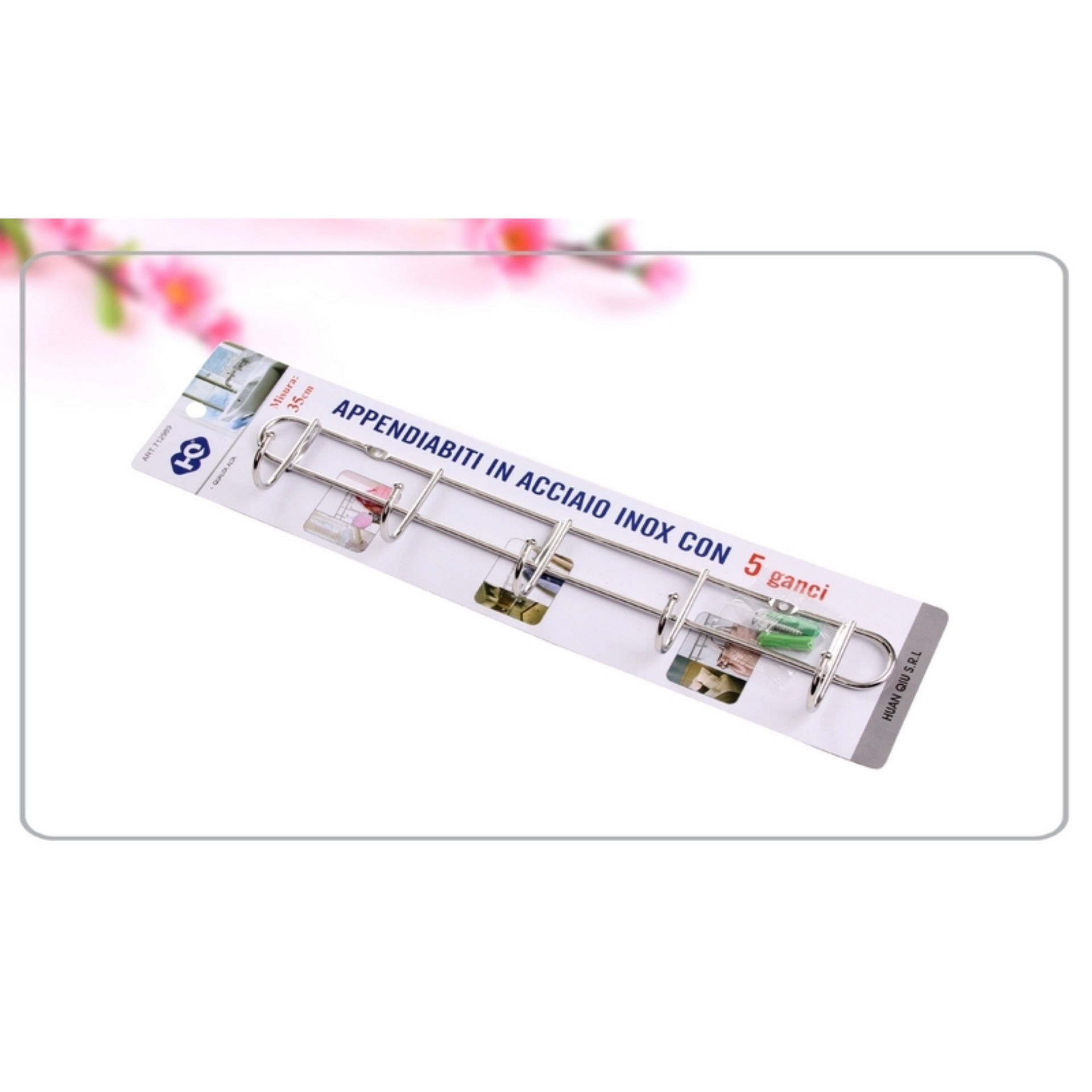 APPENDIABITI CON 5 GANCI 35CMHQ