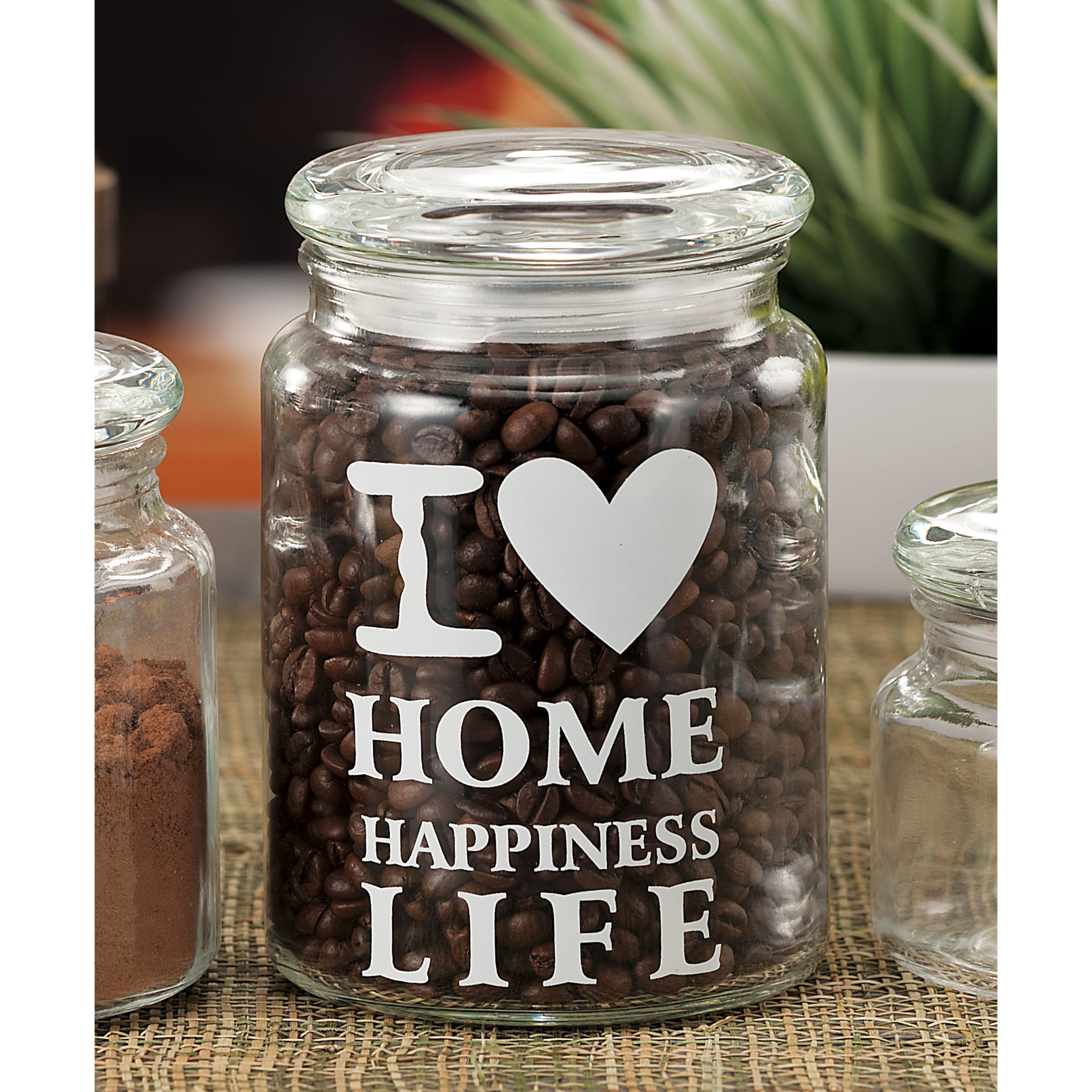 BARATTOLO VETRO COPERCHIO D10XH15Ad Trend