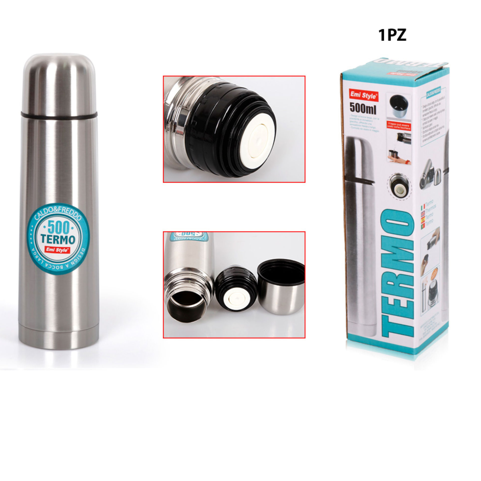 TERMO 500ML(8400957)Emi Style