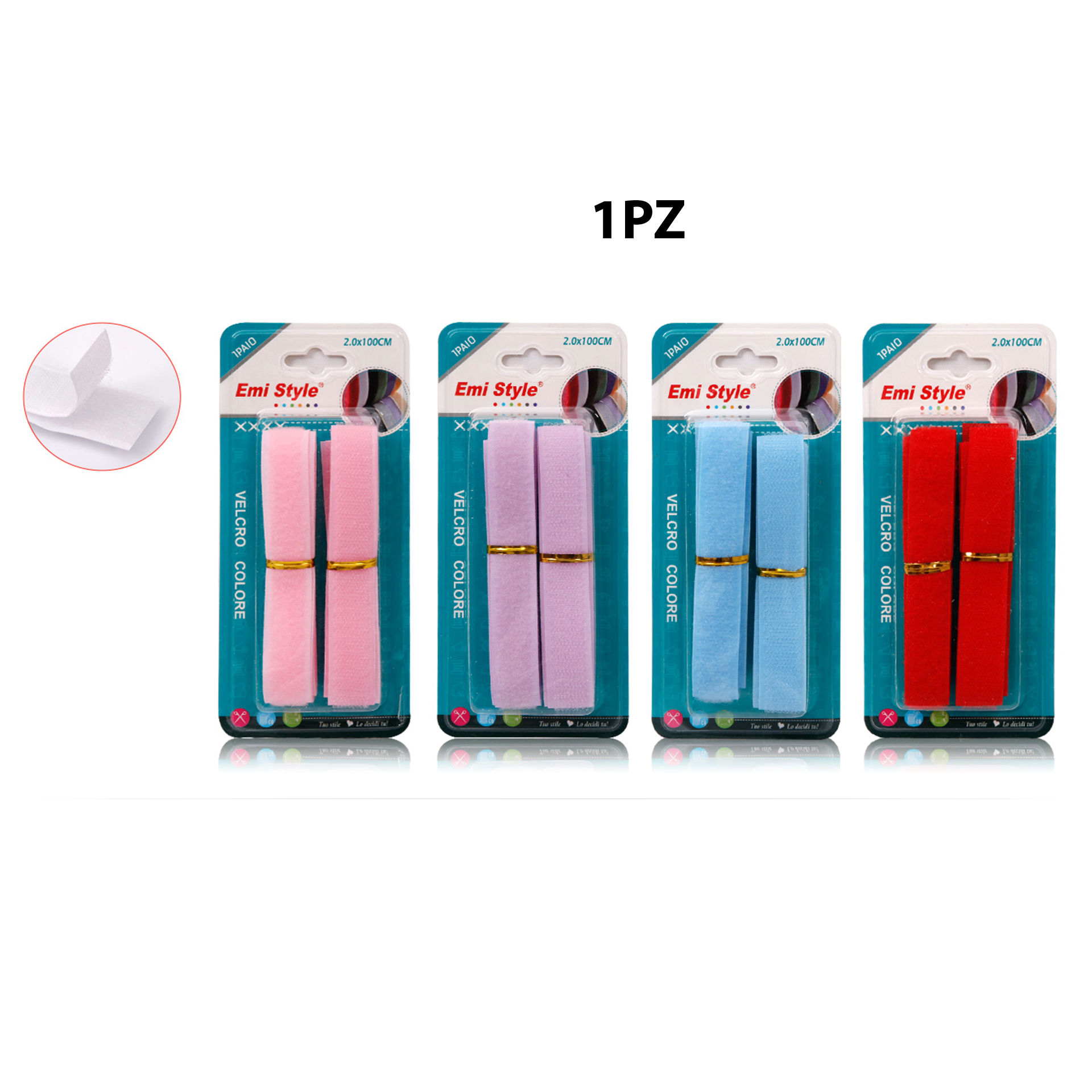 VELCRO(COLORE) 2.0CM*100CM(6218852)Emi Style