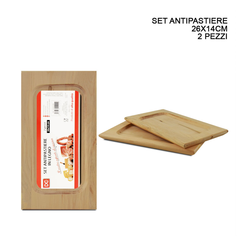 DC CASA ANTIPASTIERA 26X14CM 2PZDc