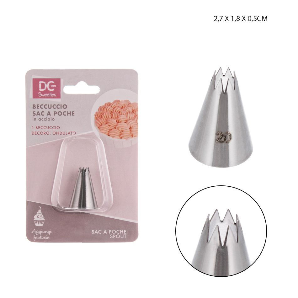 DC CASA BECC.SAC A POCHE ONDULATO 2.7X1.8X0.5CMDc