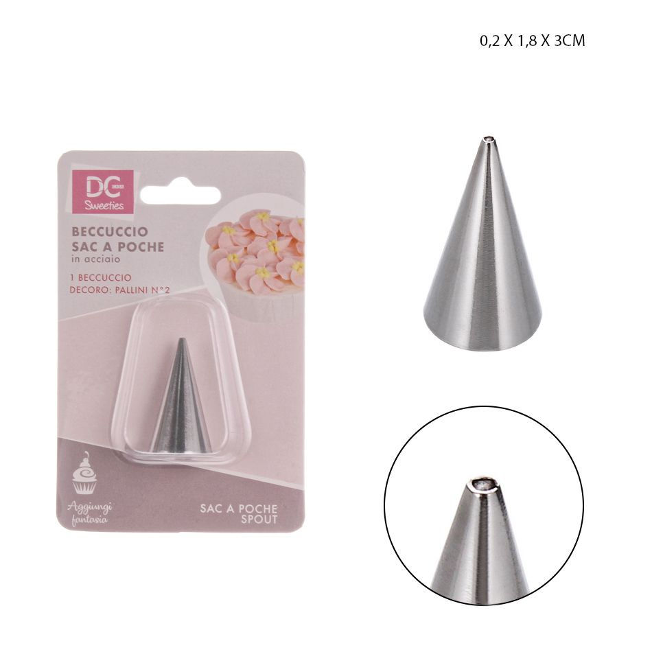 DC CASA BECC.SAC A POCHE PALLINI N.2 0.2X1.8X3CMDc